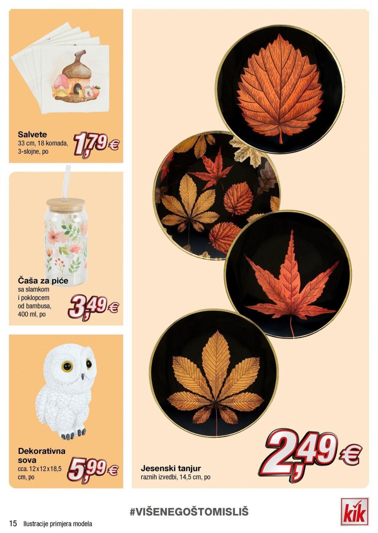 kik - Katalog Kik novi 23.09.2024 - 29.09.2024 - page: 15