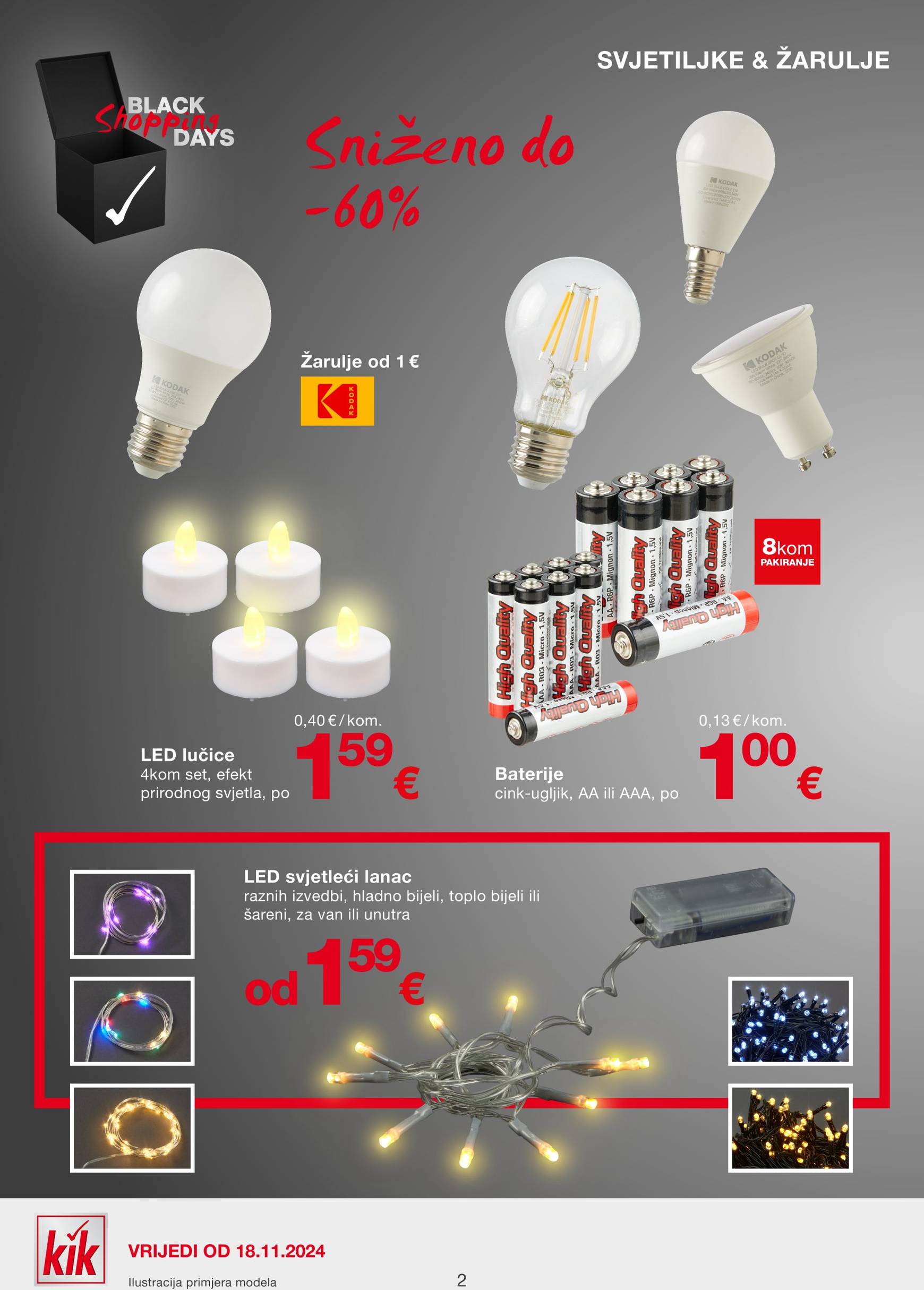 kik - KiK - Black Friday katalog vrijedi od 18.11. do 01.12. - page: 2