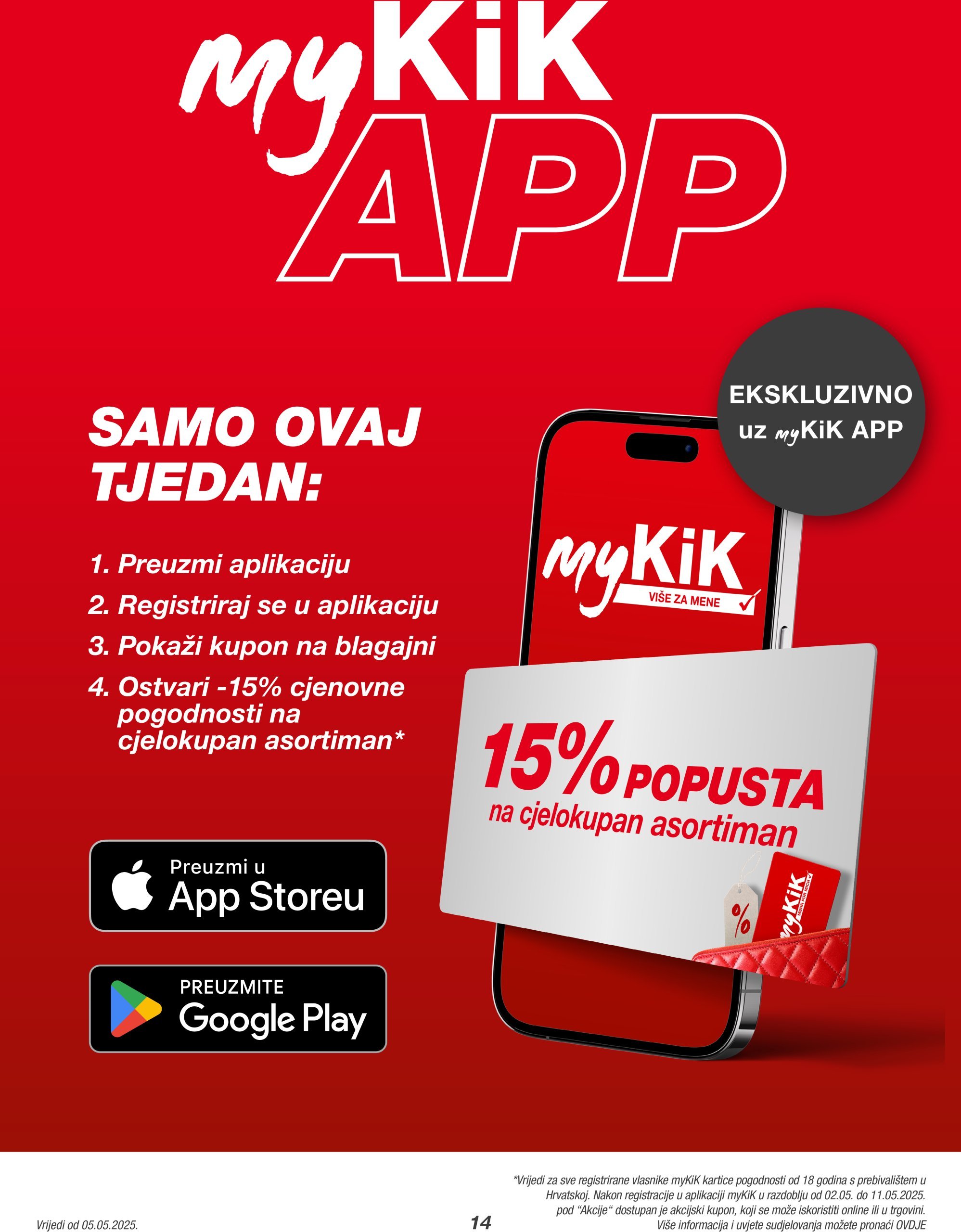 kik - KiK katalog vrijedi od 05.05. do 01.06. - page: 14