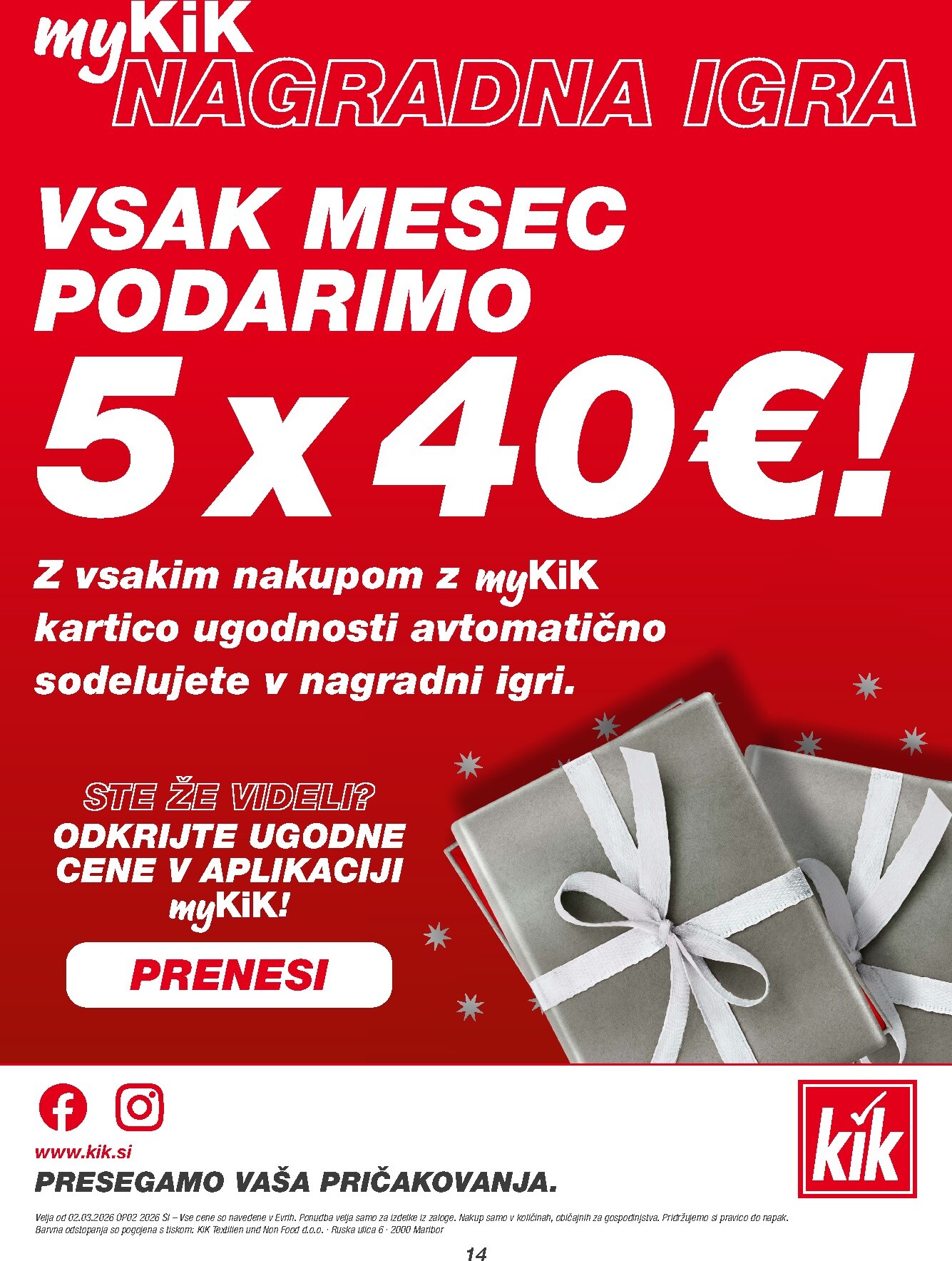 kik - Prelistajte katalog KiK, vrijedi od 02.03.2026 do 29.03.2026 - page: 14