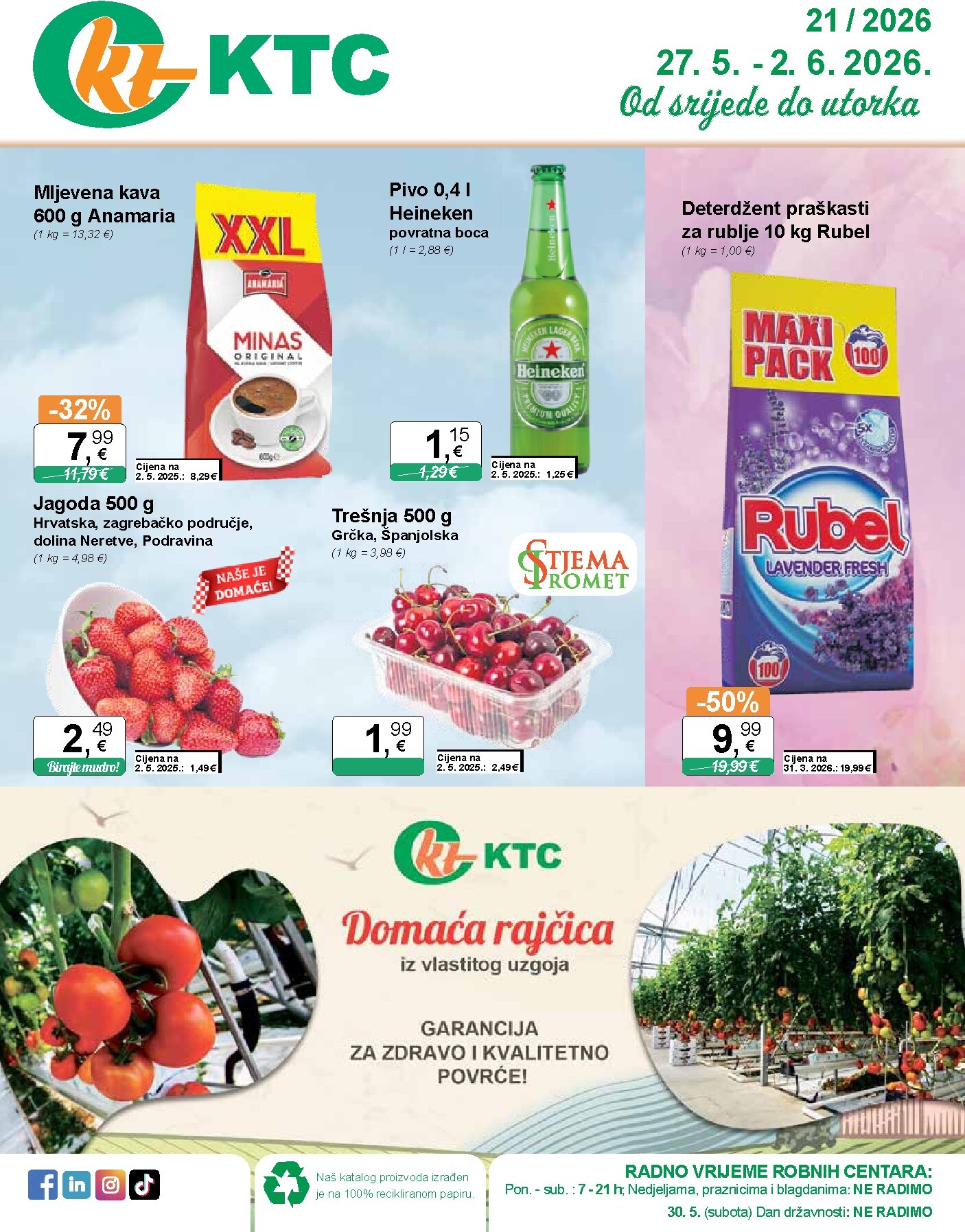 ktc - Novi KTC katalog od srijede, 27.05.2026 do utorka, 02.06.2026