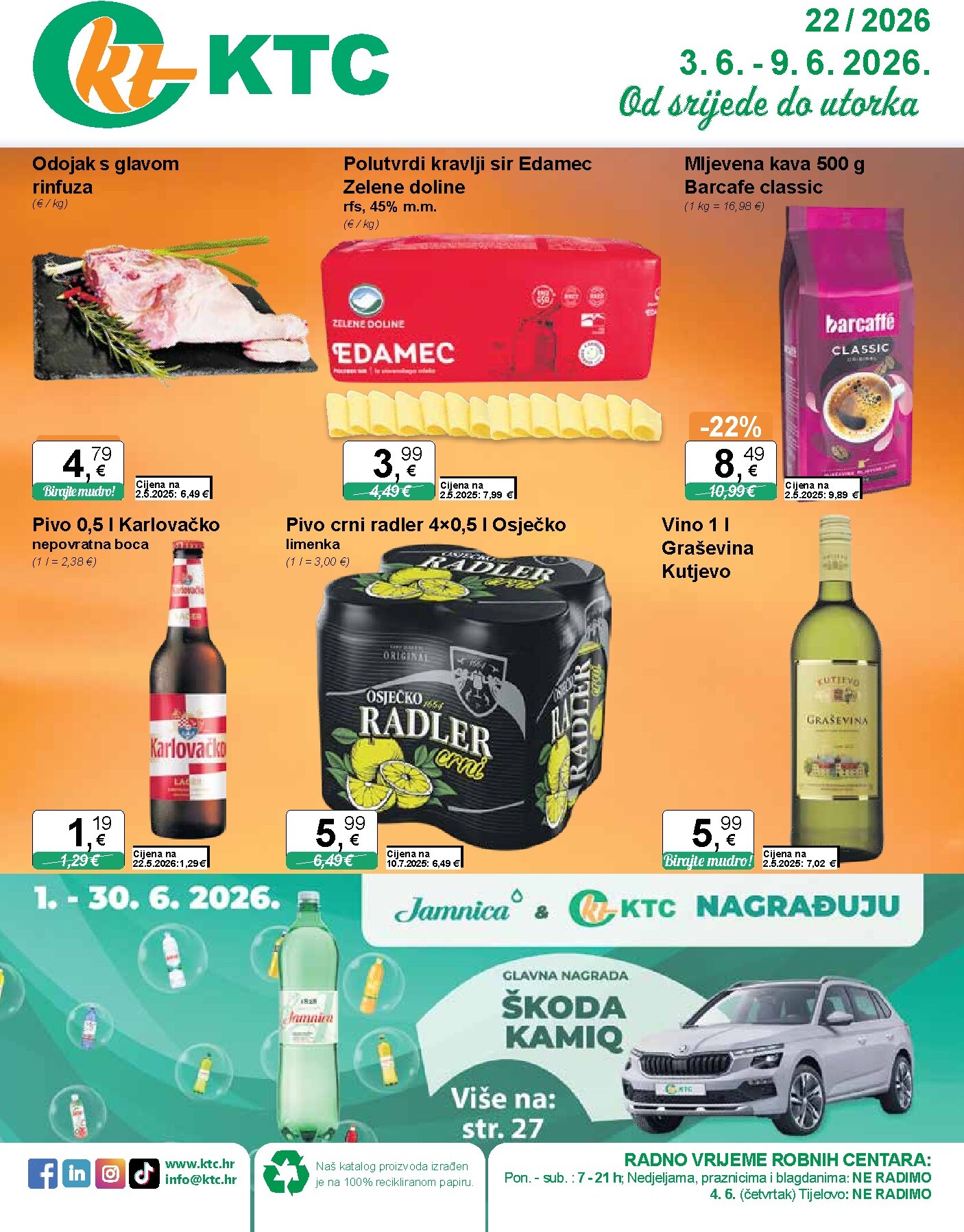 ktc - Novi KTC katalog od srijede, 03.06.2026 do utorka, 09.06.2026 - page: 1