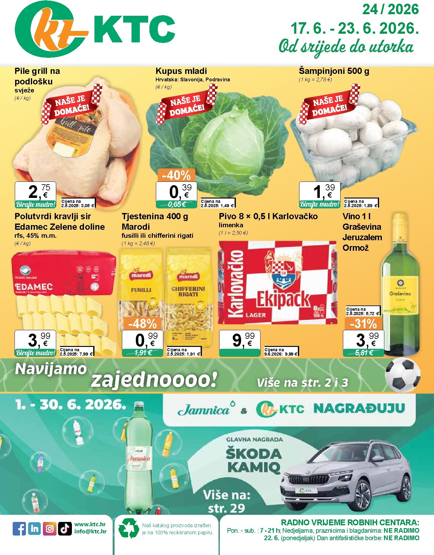 ktc - Novi KTC katalog od srijede, 17.06.2026 do utorka, 23.06.2026