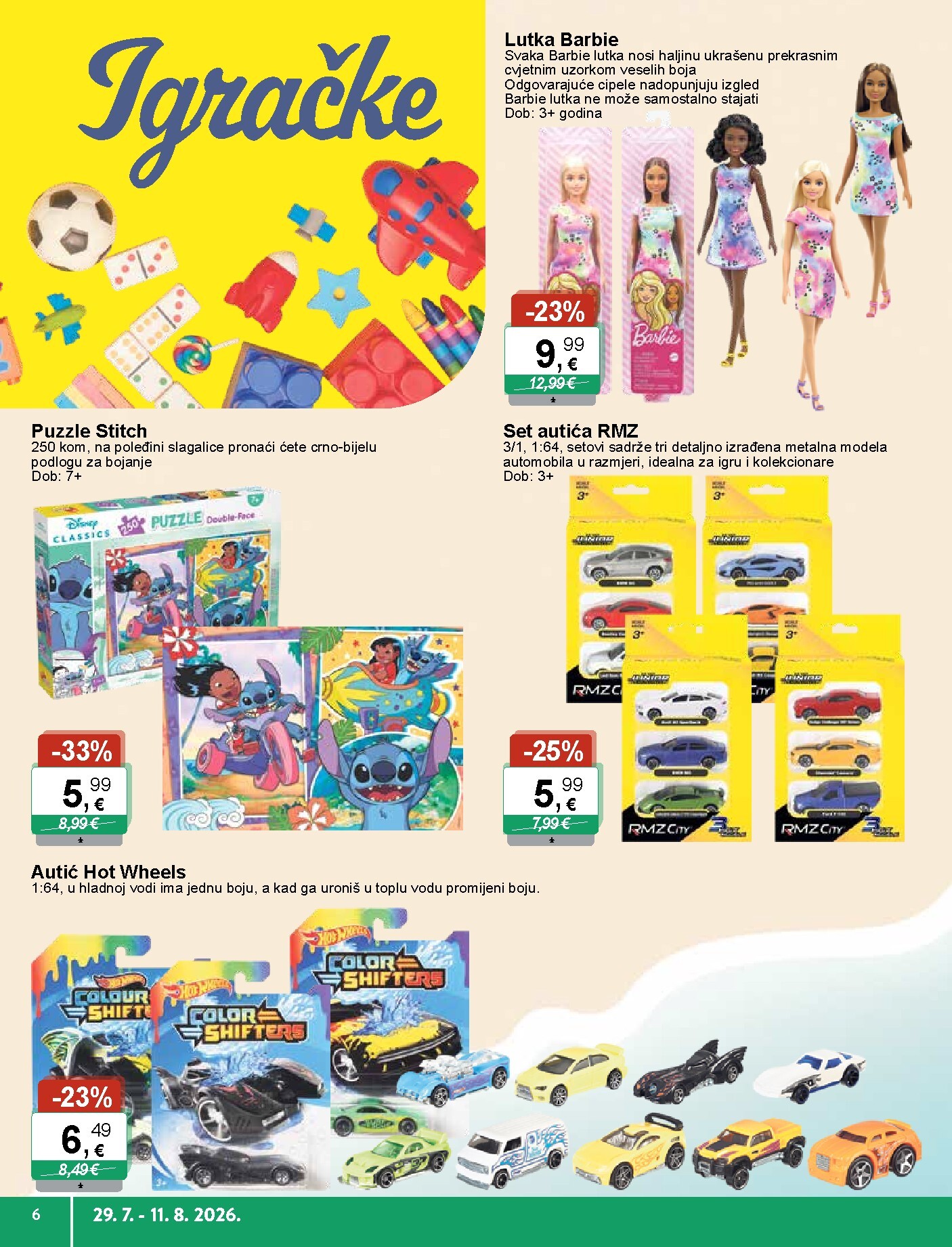 ktc - Novi KTC - Igračke i Tekstil katalog od srijede, 29.07.2026 do utorka, 11.08.2026 - page: 6