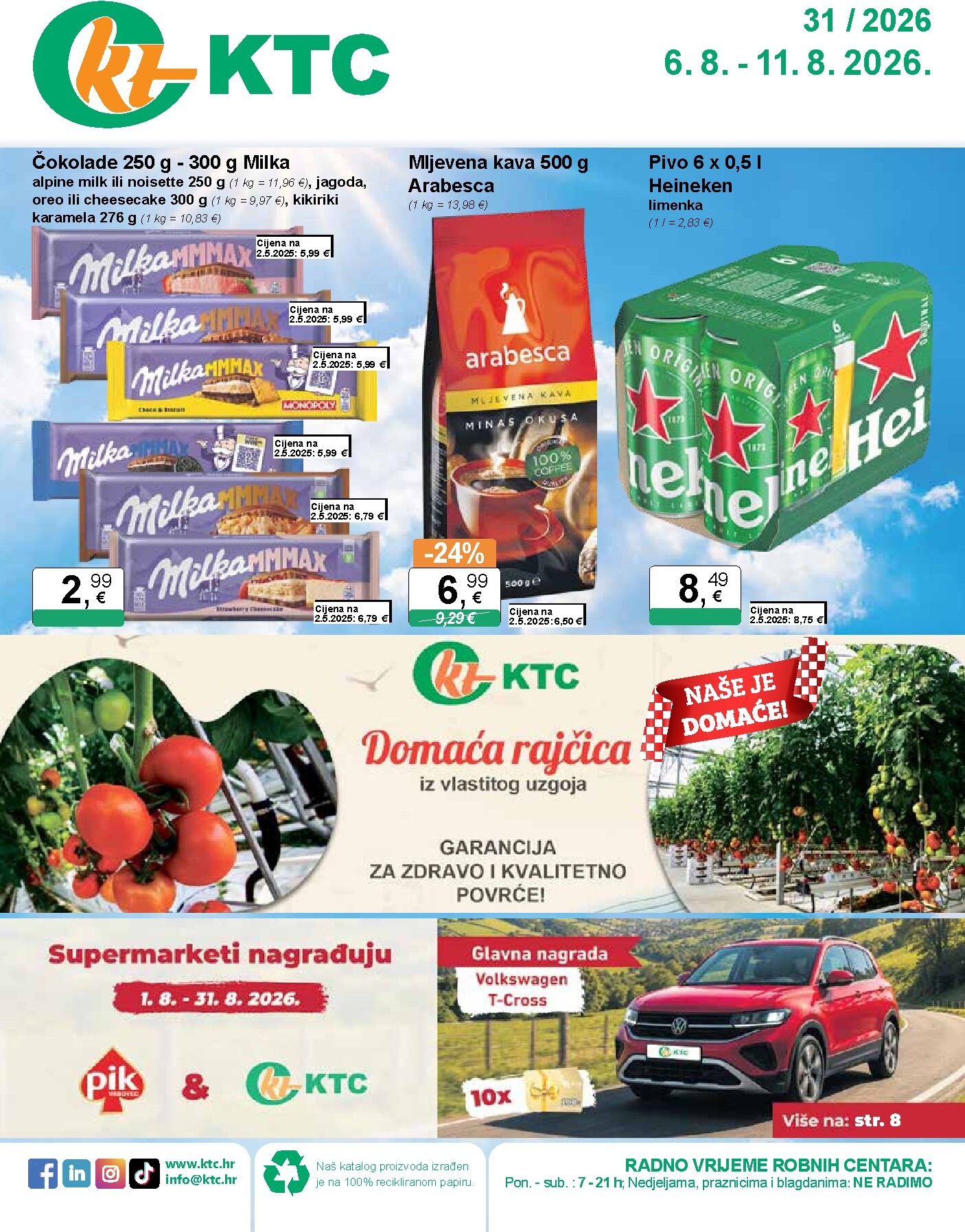ktc - Novi KTC katalog od četvrtka, 06.08.2026 do utorka, 11.08.2026 - page: 1
