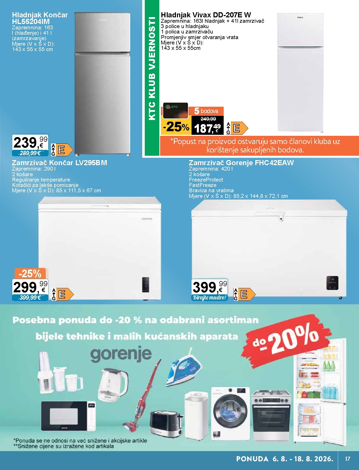 ktc - Novi KTC - Tehnika I Posuđe katalog od četvrtka, 06.08.2026 do utorka, 18.08.2026 - page: 7