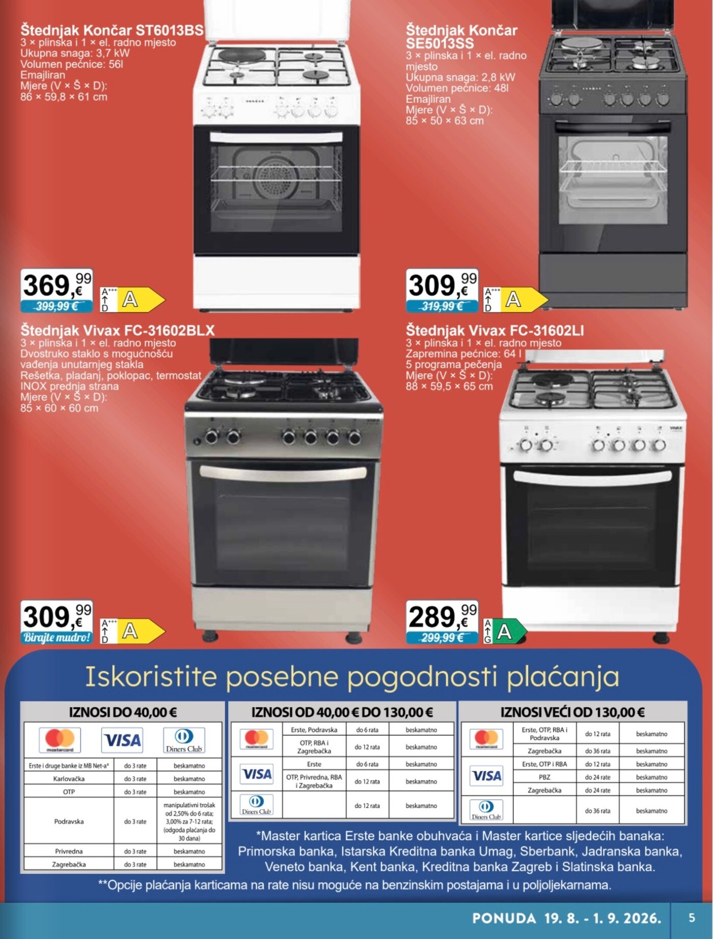 ktc - Novi KTC - Tehnika I Posuđe katalog od srijede, 19.08.2026 do utorka, 01.09.2026 - page: 5