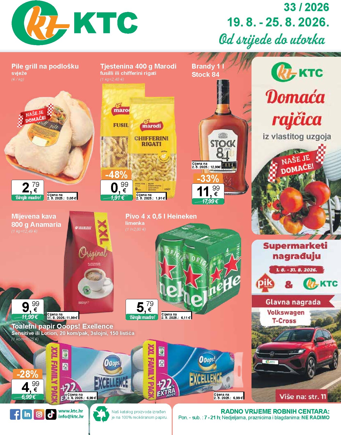 ktc - Novi KTC katalog od srijede, 19.08.2026 do utorka, 25.08.2026