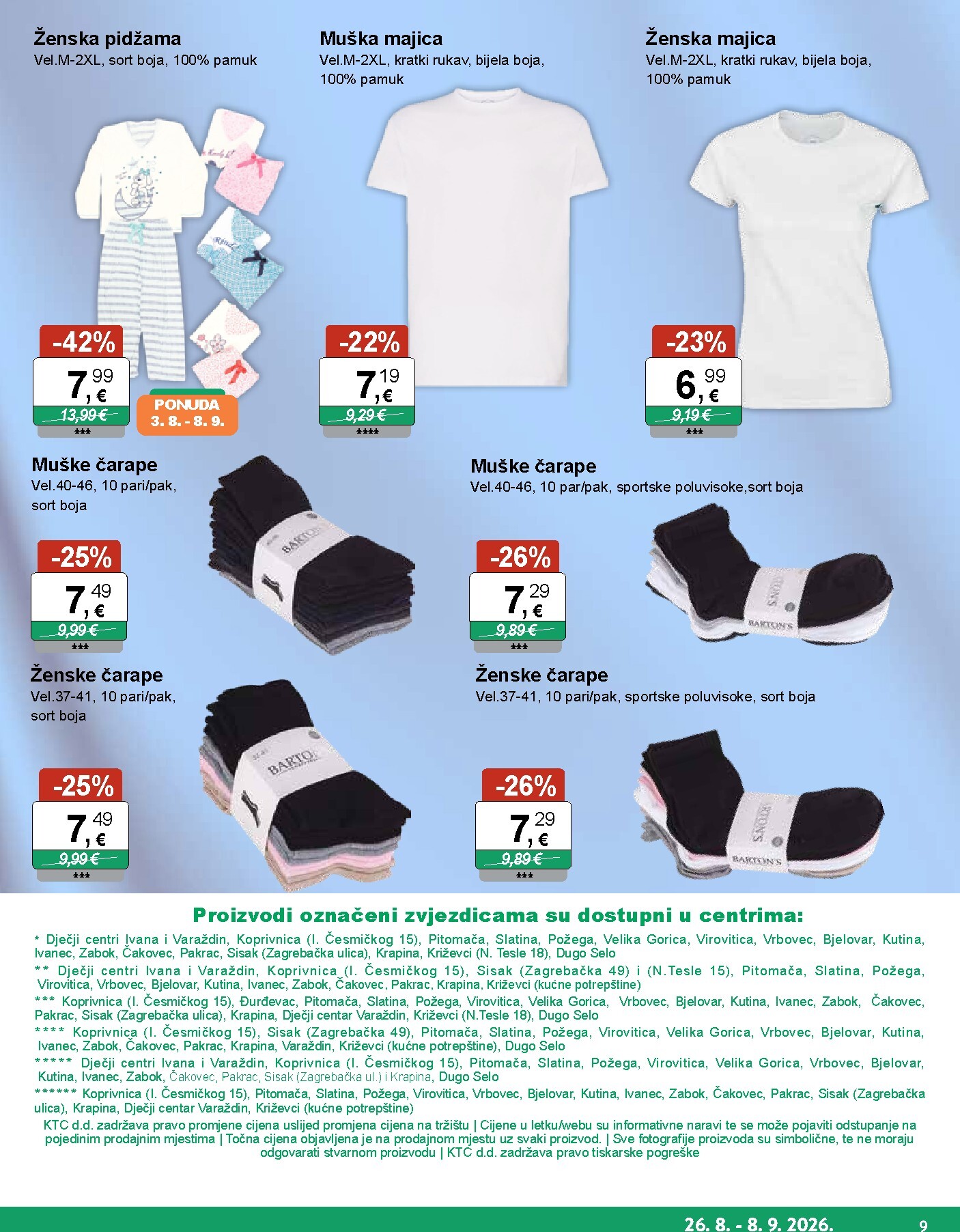 ktc - Novi KTC - Igračke i Tekstil katalog od srijede, 26.08.2026 do utorka, 08.09.2026 - page: 9