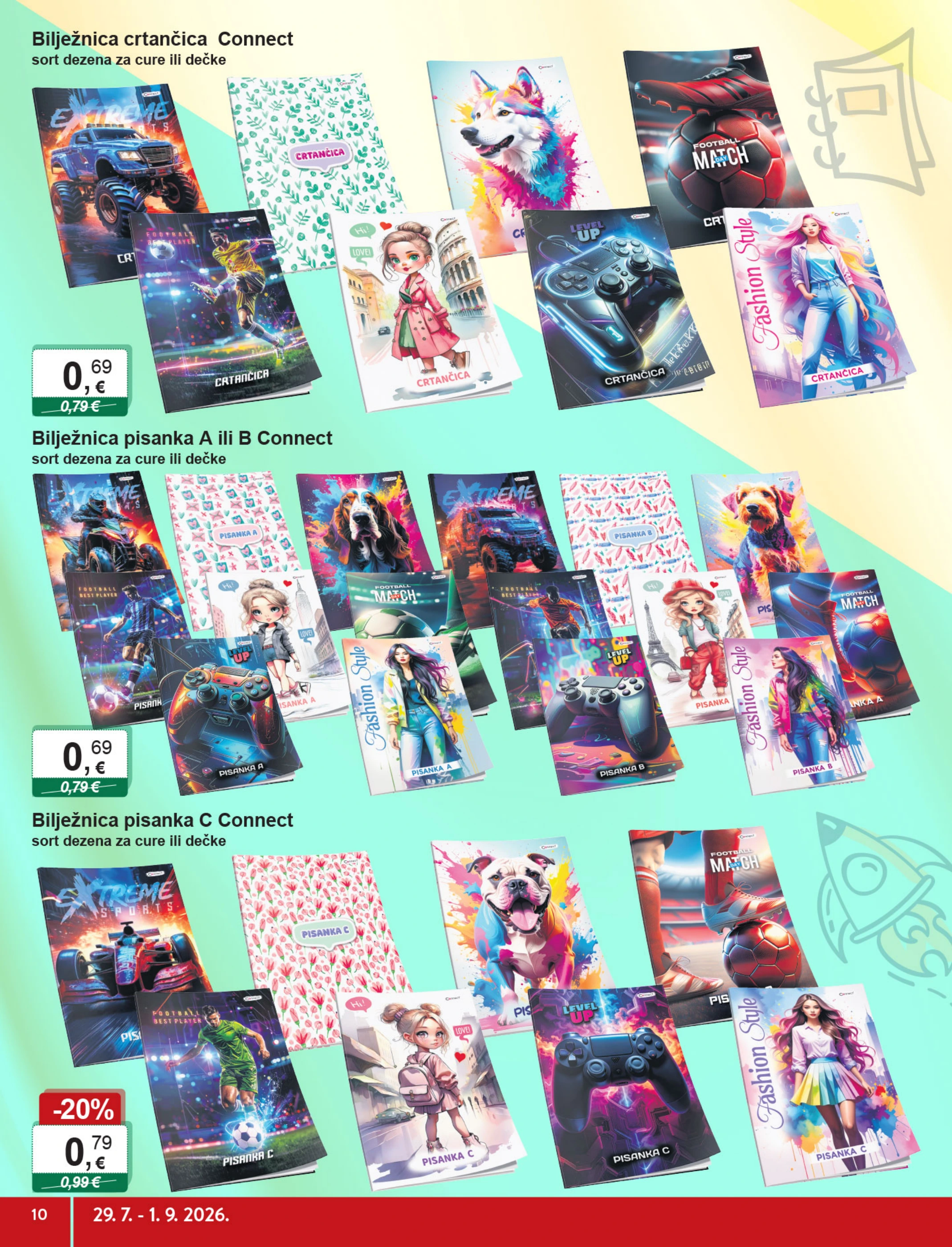 ktc - Aktualni katalog KTC - Sve Za Početak Škole od srijede, 29.07.2026 do utorka, 01.09.2026 - page: 10