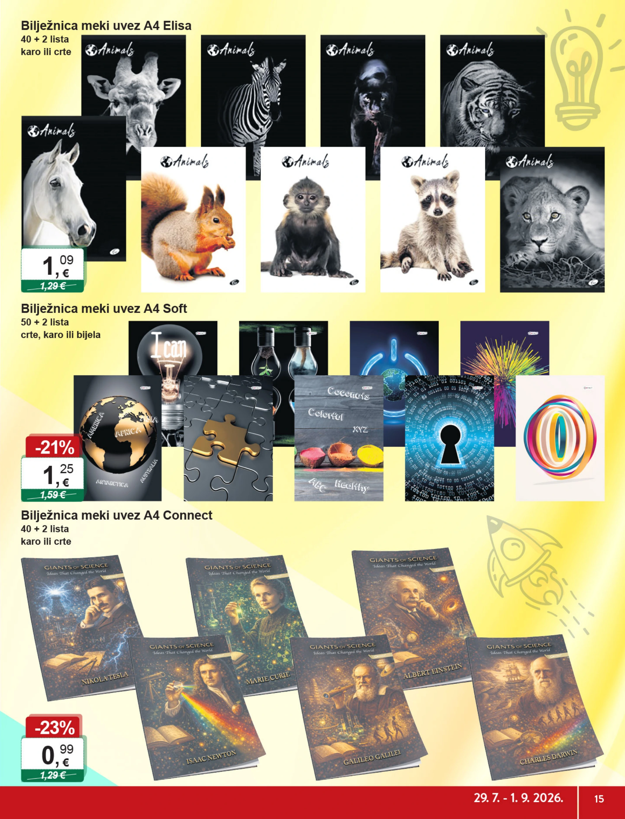 ktc - Aktualni katalog KTC - Sve Za Početak Škole od srijede, 29.07.2026 do utorka, 01.09.2026 - page: 15