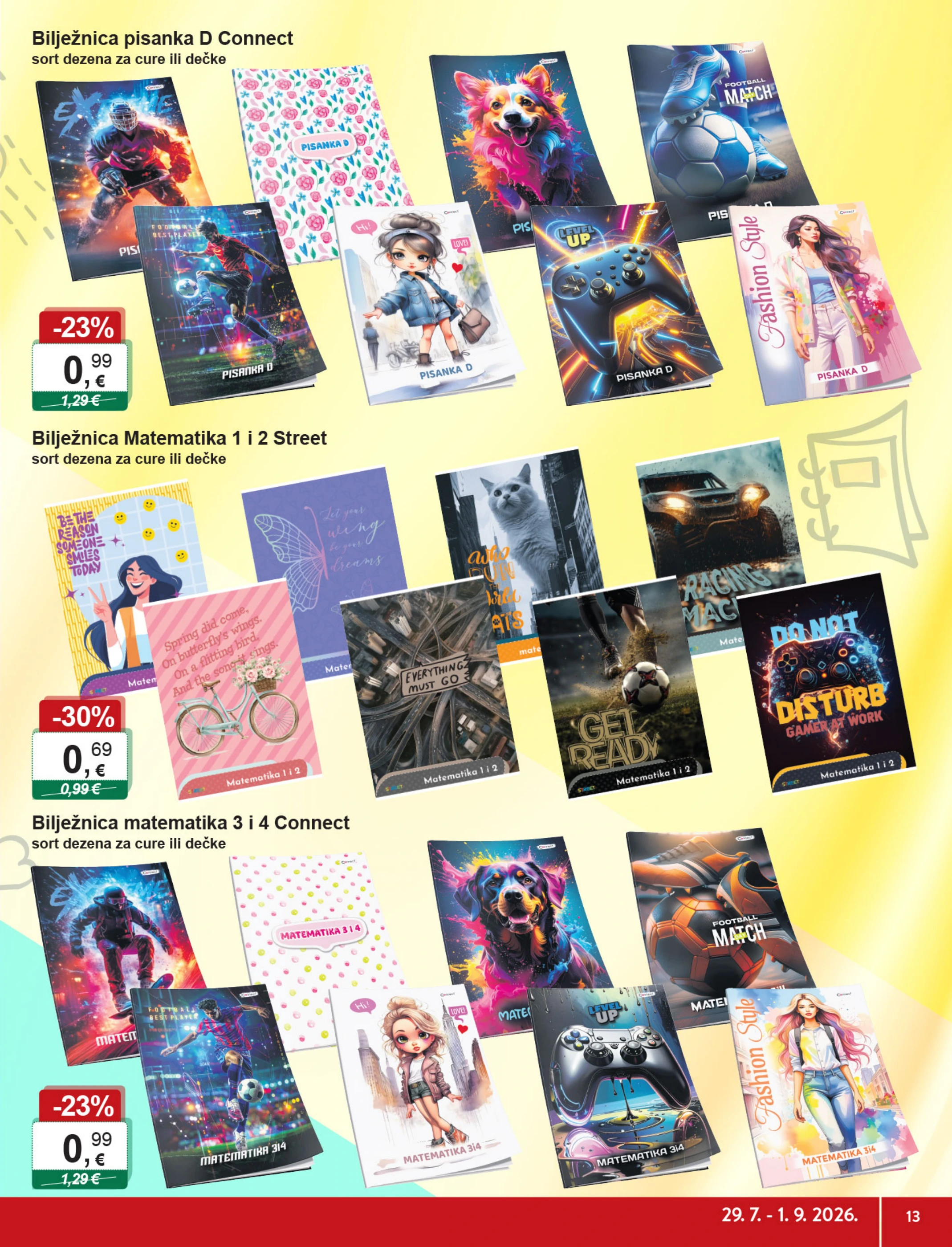 ktc - Aktualni katalog KTC - Sve Za Početak Škole od srijede, 29.07.2026 do utorka, 01.09.2026 - page: 13