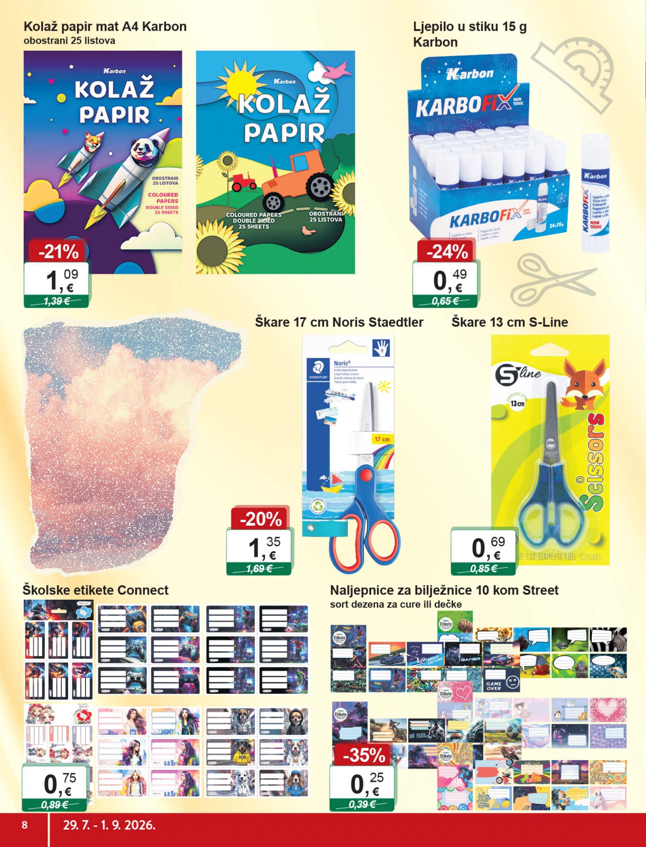 ktc - Aktualni katalog KTC - Sve Za Početak Škole od srijede, 29.07.2026 do utorka, 01.09.2026 - page: 8