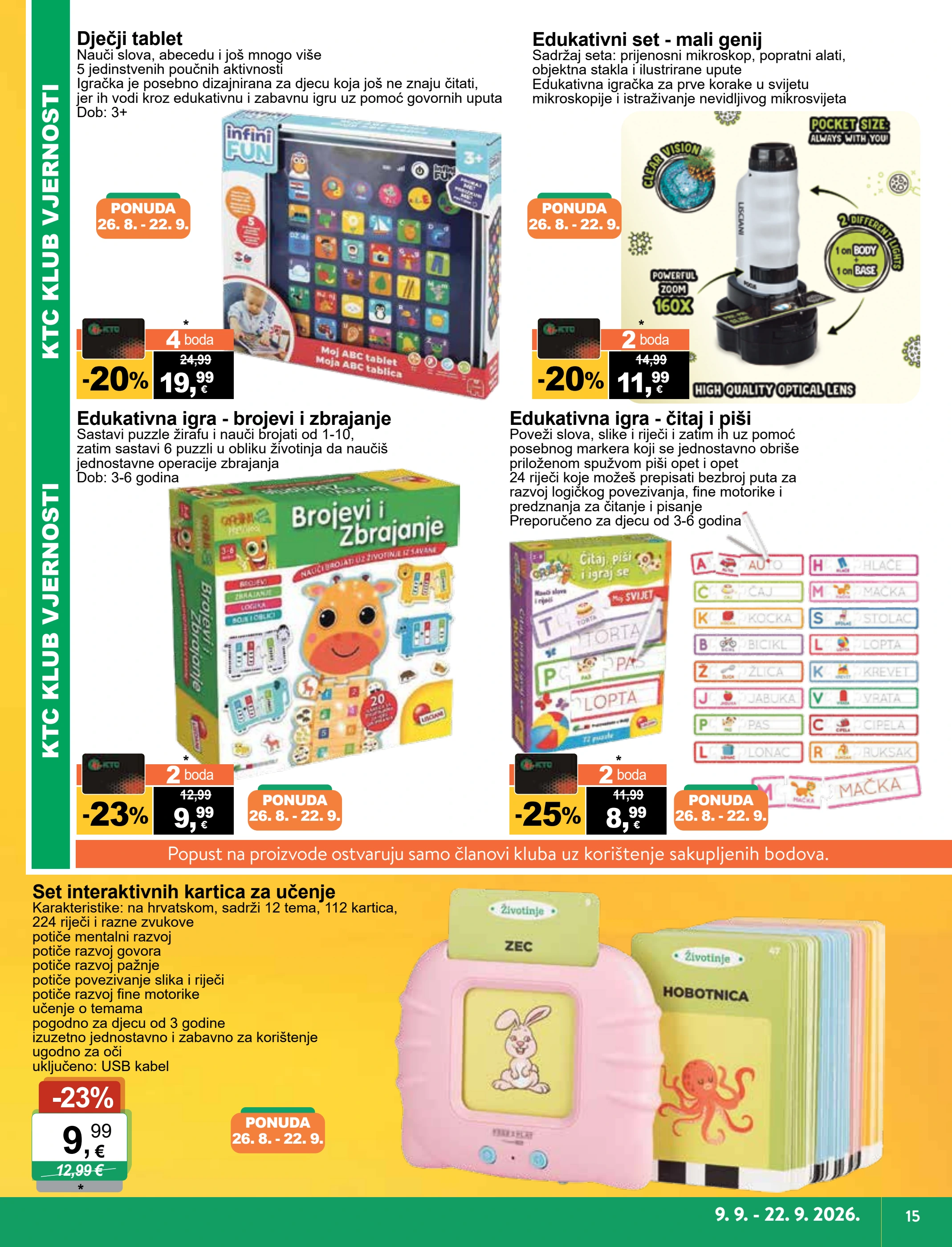 ktc - Novi KTC - IGRAČKE I TEKSTIL katalog od srijede, 09.09.2026 do utorka, 22.09.2026 - page: 3
