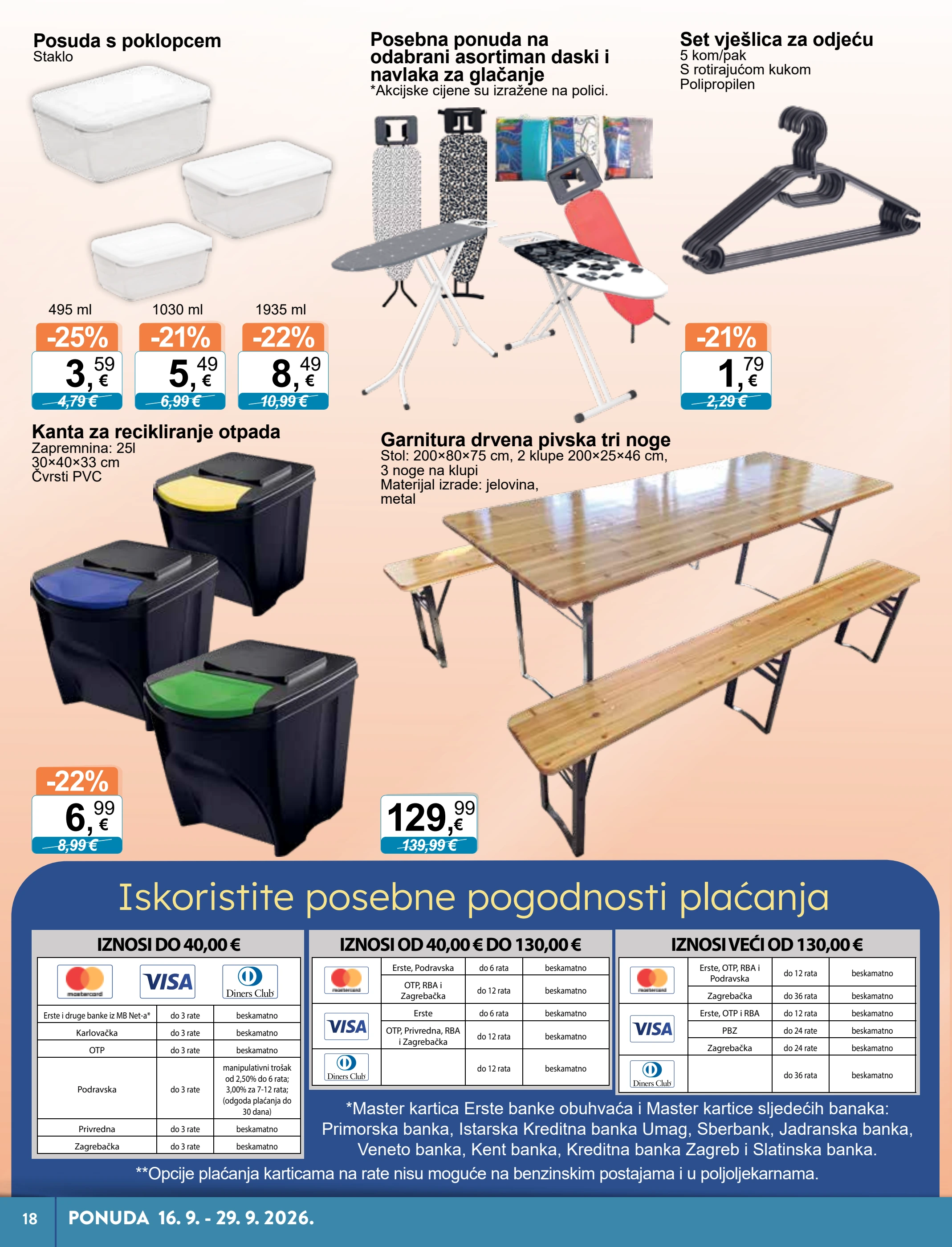 ktc - Novi KTC - Tehnika I Posuđe katalog od srijede, 16.09.2026 do utorka, 29.09.2026 - page: 18