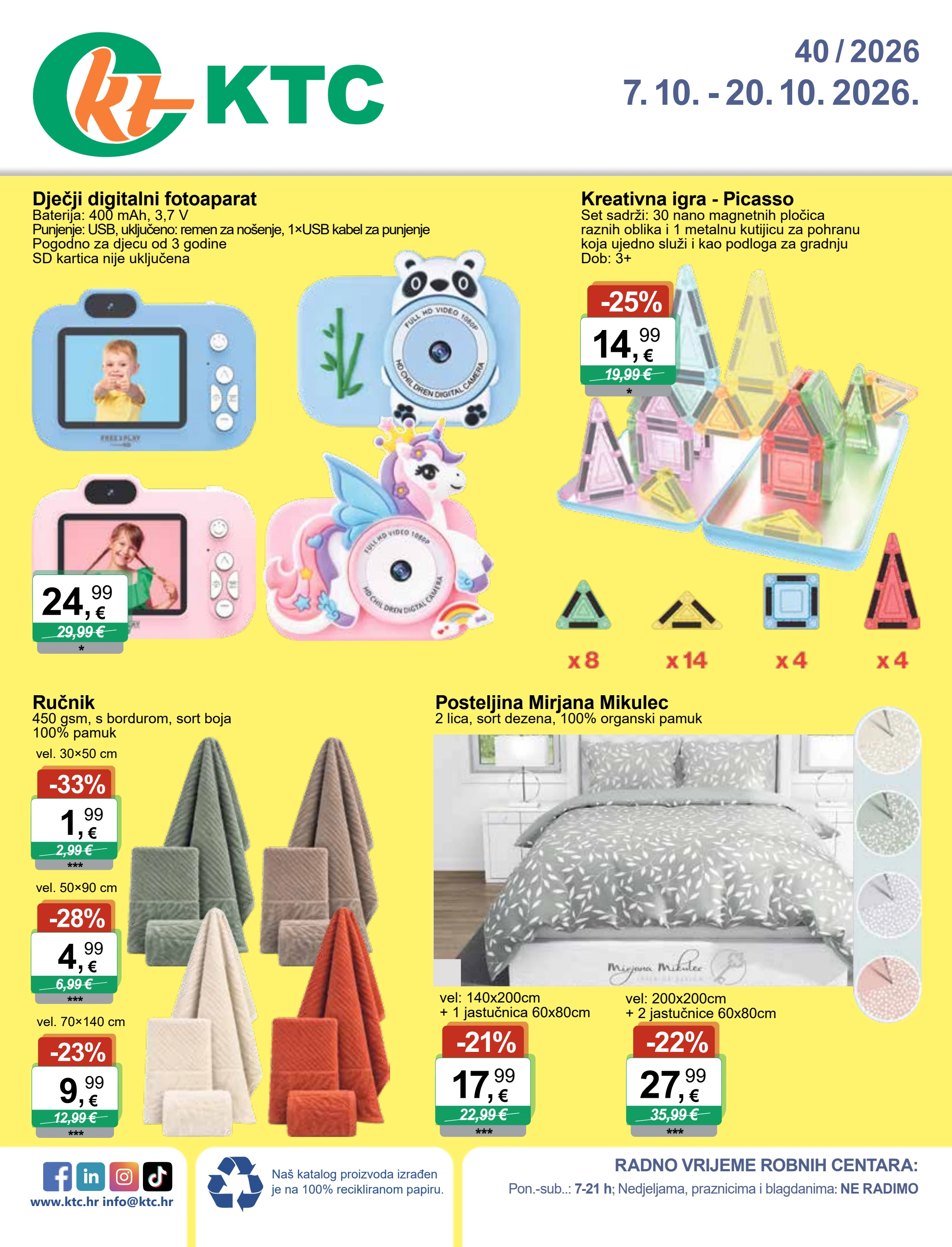 ktc - Novi KTC - IGRAČKE I TEKSTIL katalog od srijede, 07.10.2026 do utorka, 20.10.2026