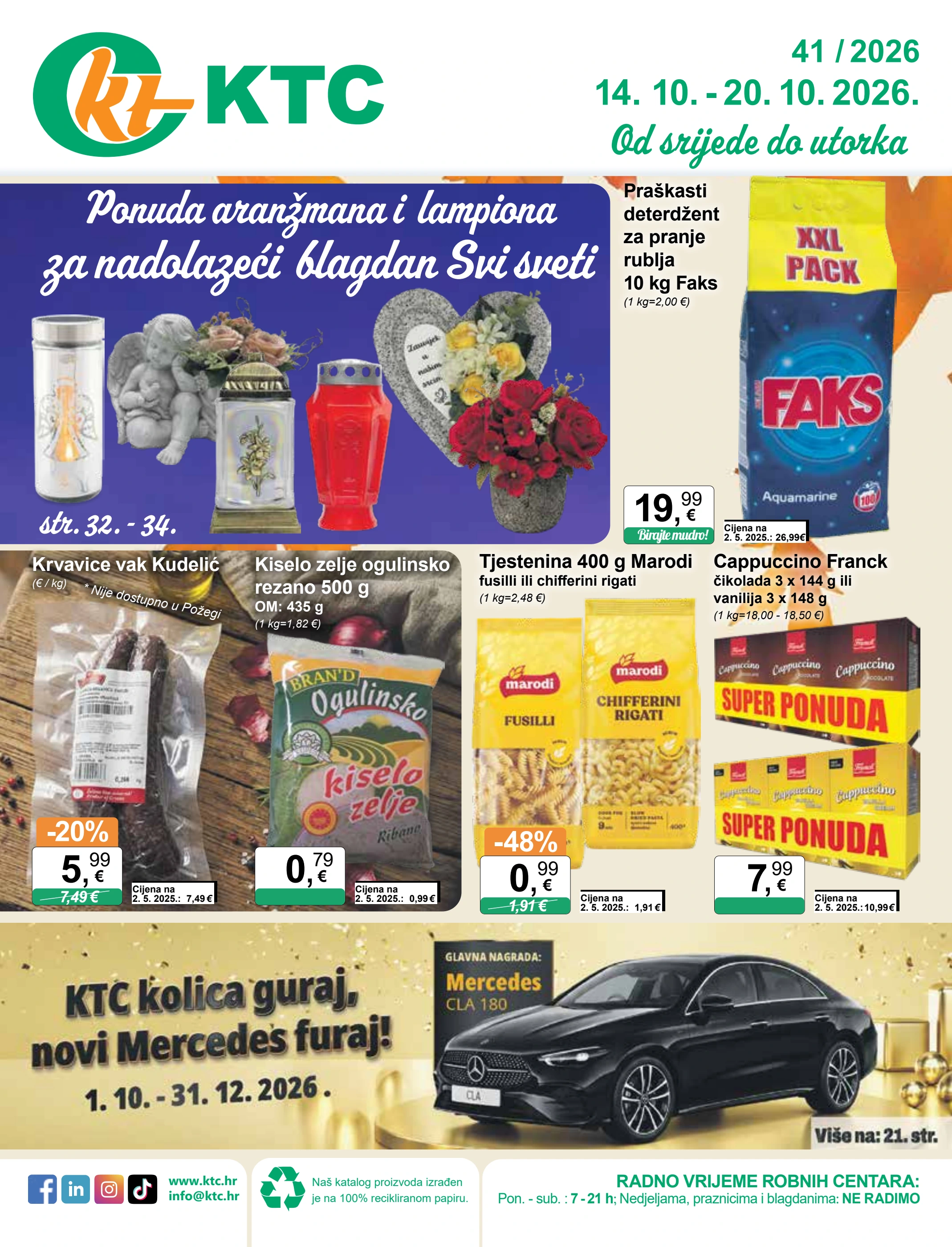 ktc - Novi KTC katalog od srijede, 14.10.2026 do utorka, 20.10.2026