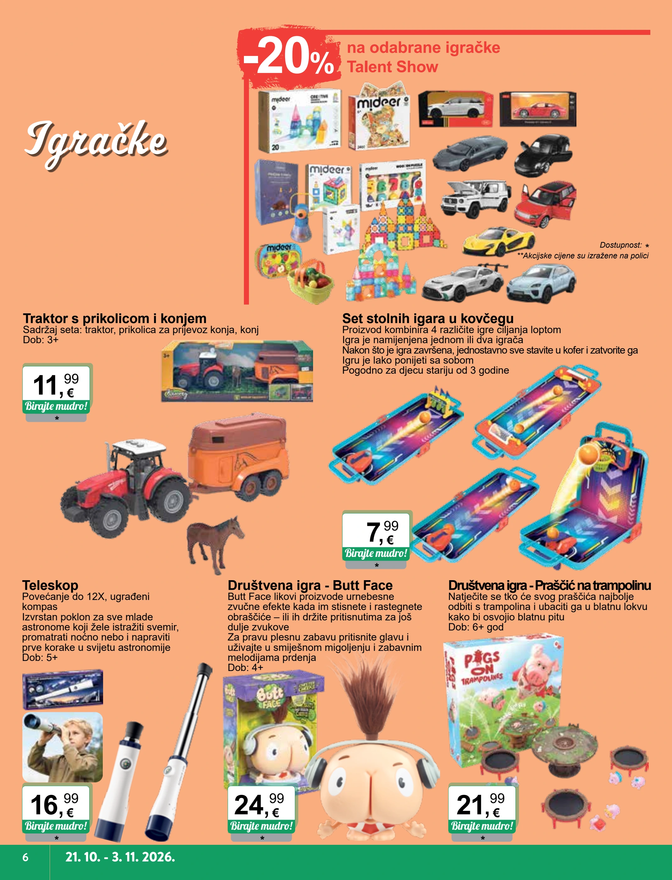 ktc - Novi KTC - IGRAČKE I TEKSTIL katalog od srijede, 21.10.2026 do utorka, 03.11.2026 - page: 6