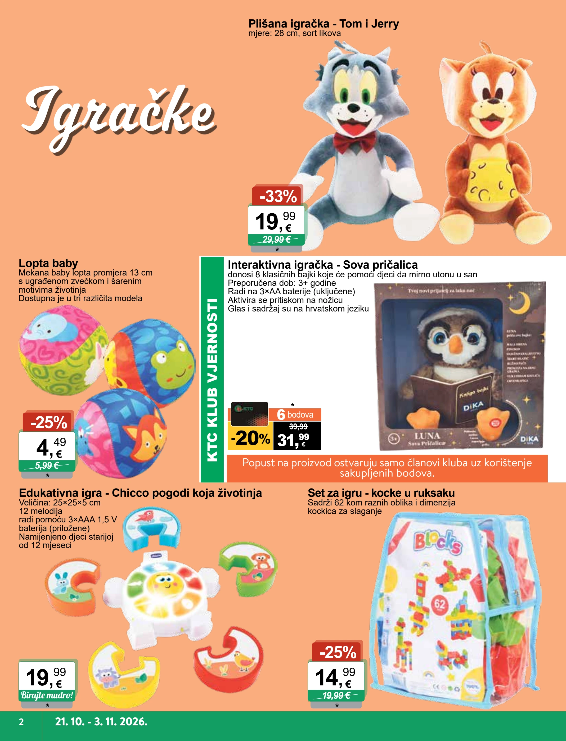 ktc - Novi KTC - IGRAČKE I TEKSTIL katalog od srijede, 21.10.2026 do utorka, 03.11.2026 - page: 2