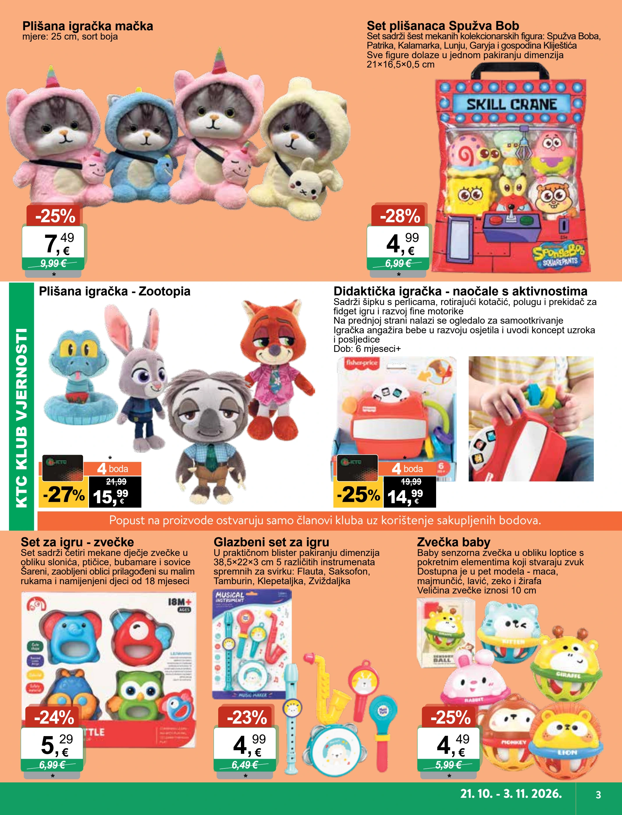 ktc - Novi KTC - IGRAČKE I TEKSTIL katalog od srijede, 21.10.2026 do utorka, 03.11.2026 - page: 3