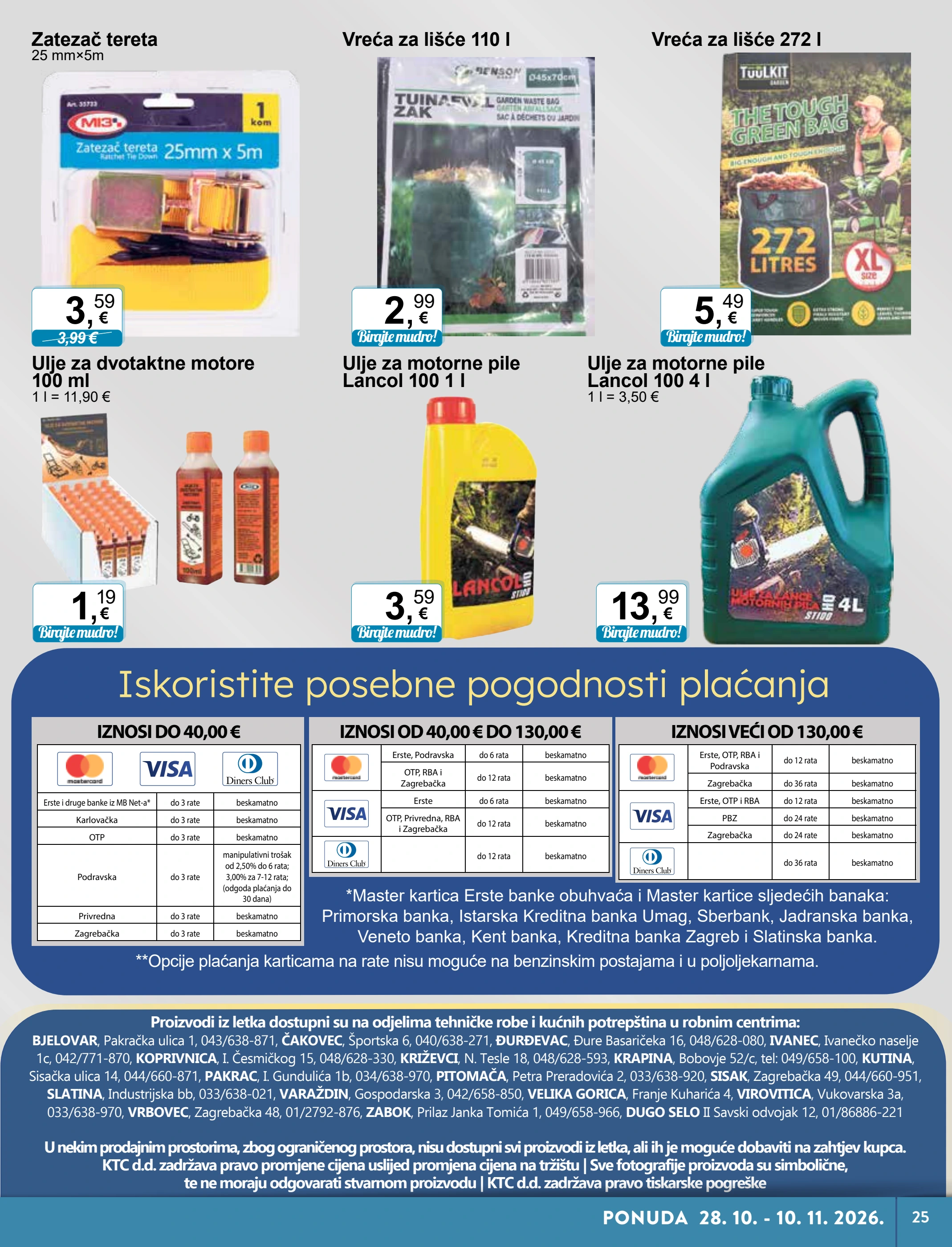 ktc - Novi KTC - Tehnika I Posuđe katalog od srijede, 28.10.2026 do utorka, 10.11.2026 - page: 25