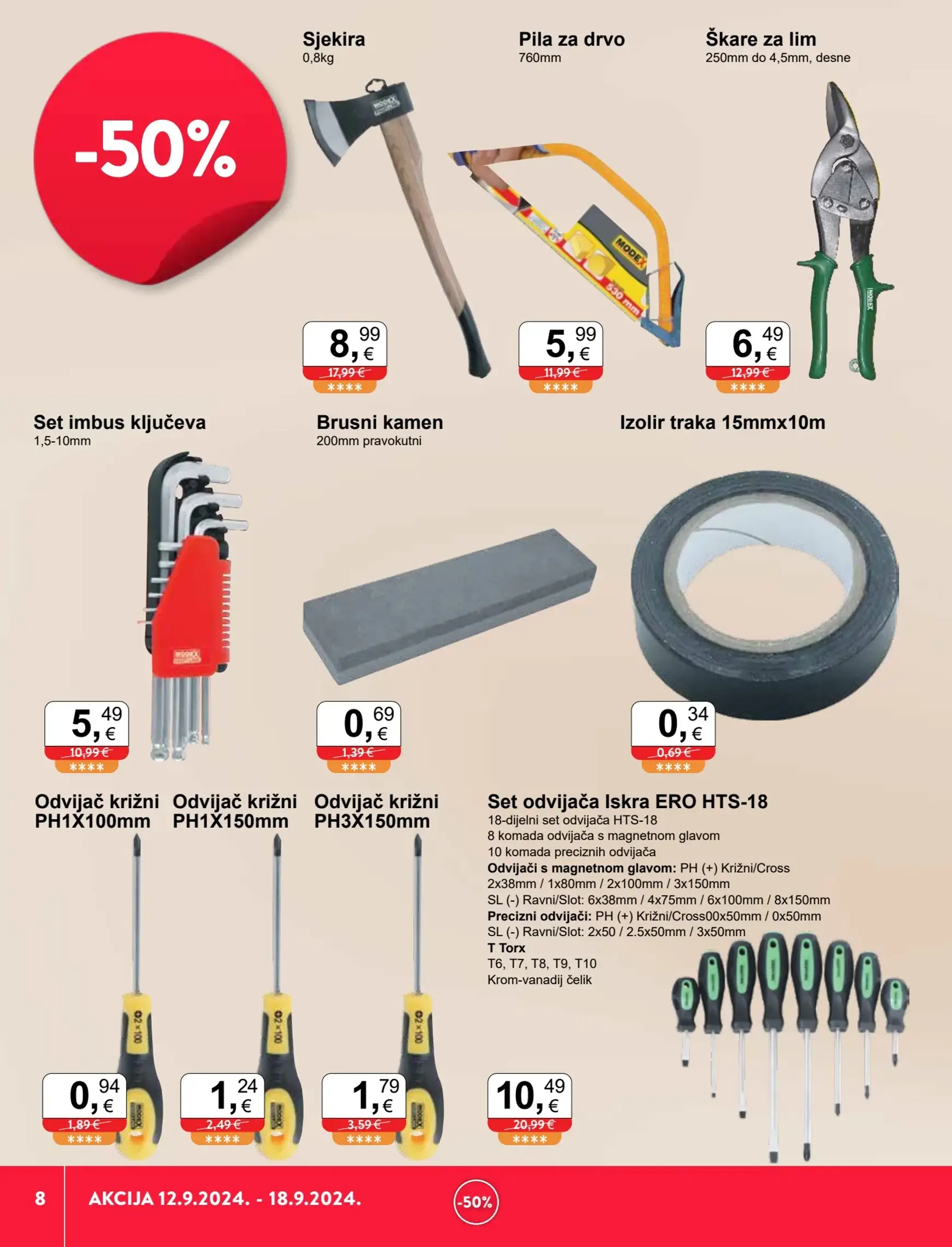 ktc - Novi katalog KTC - Sve u pola cijene! 12.09. - 18.09. - page: 8