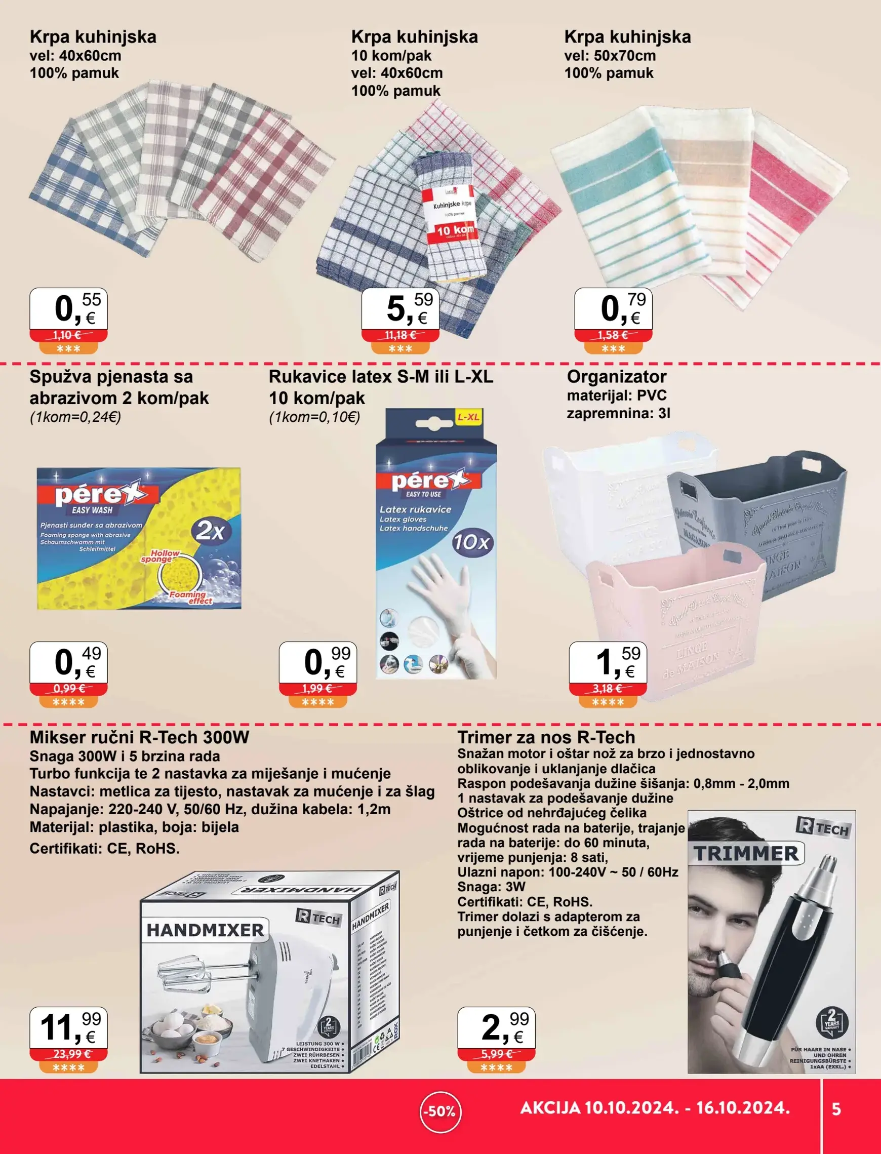 ktc - KTC - Sve u pola cijene! katalog vrijedi od 10.10. do 16.10. - page: 5