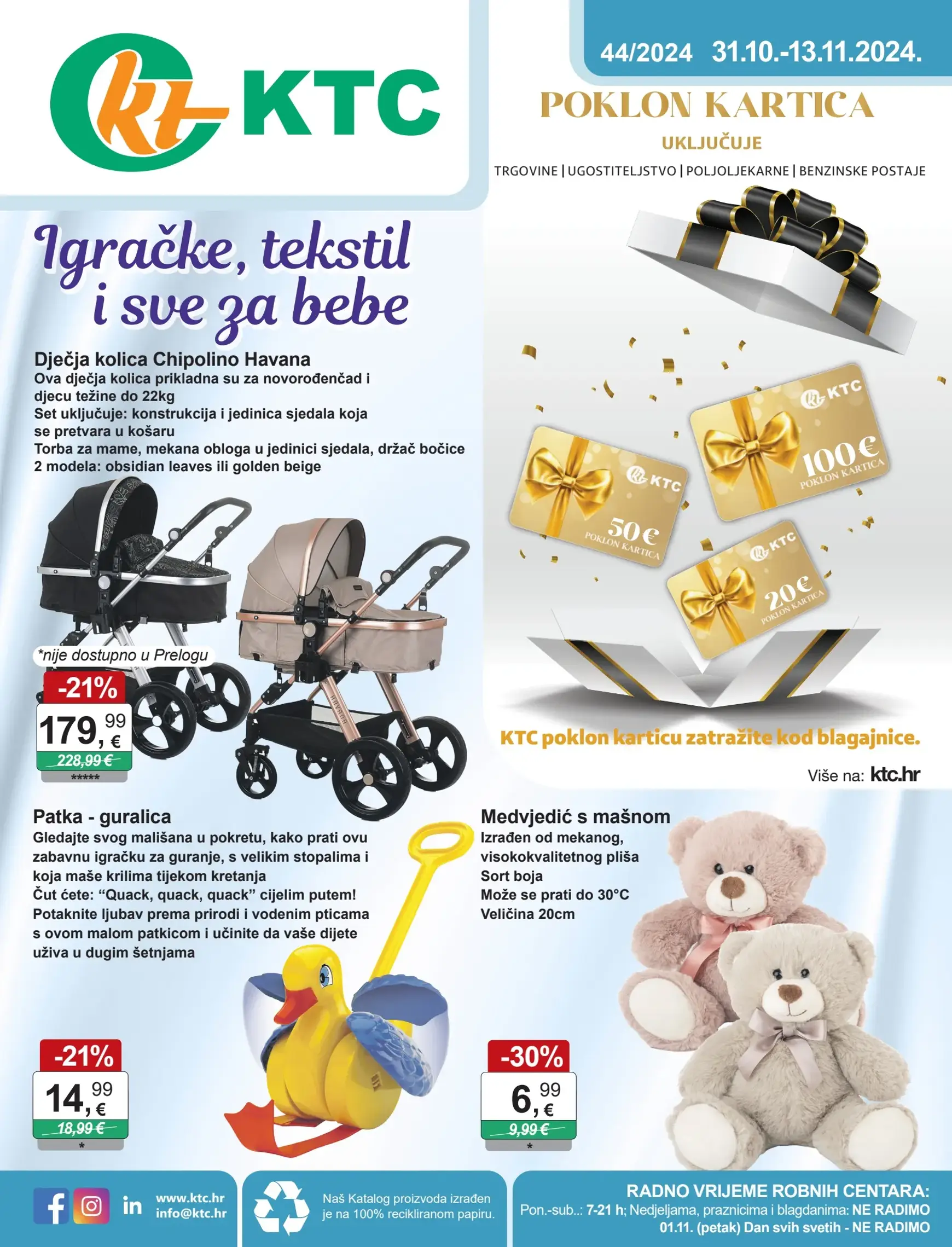 ktc - KTC - Igračke i tekstil katalog vrijedi od 31.10. do 13.11. - page: 1