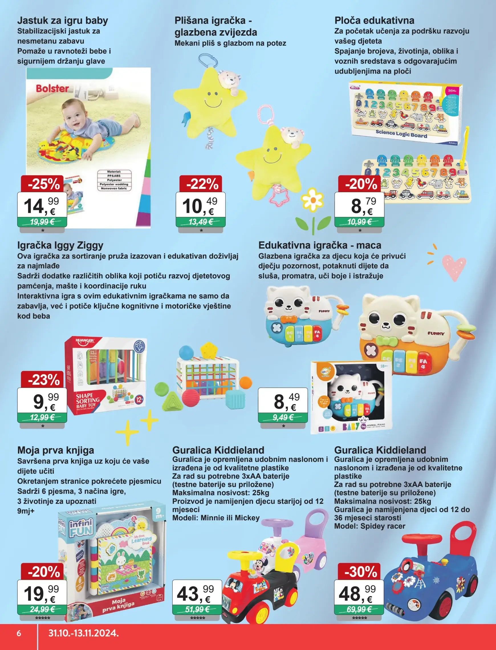 ktc - KTC - Igračke i tekstil katalog vrijedi od 31.10. do 13.11. - page: 6