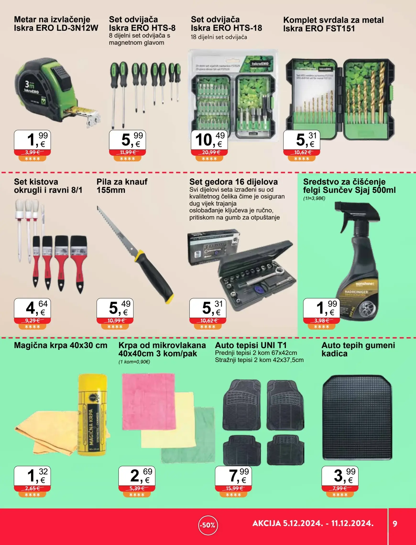 ktc - KTC - Sve u pola cijene! katalog vrijedi od 05.12. do 11.12. - page: 9