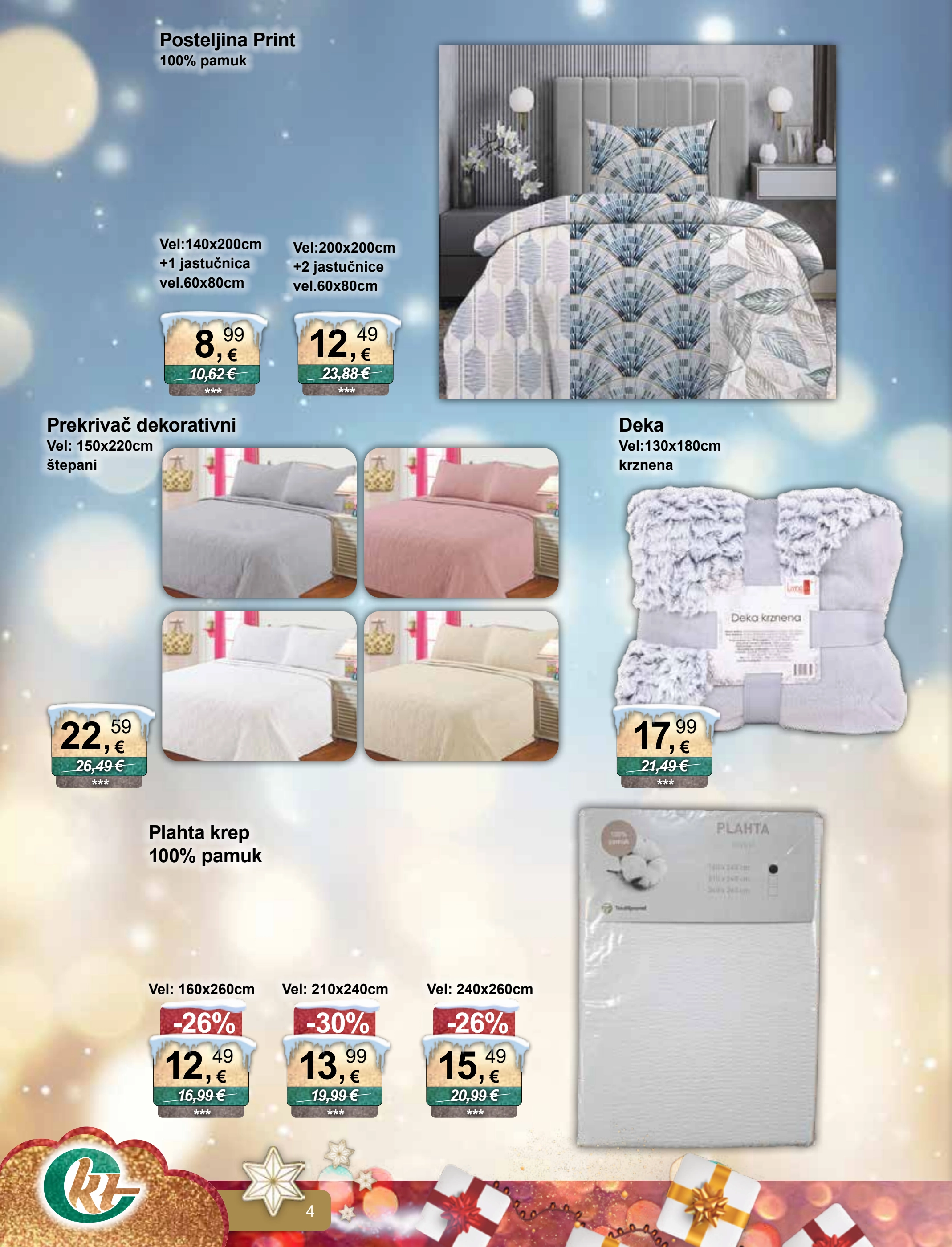 ktc - KTC - Tekstil i dekoracije katalog vrijedi od 12.12. do 31.12. - page: 4