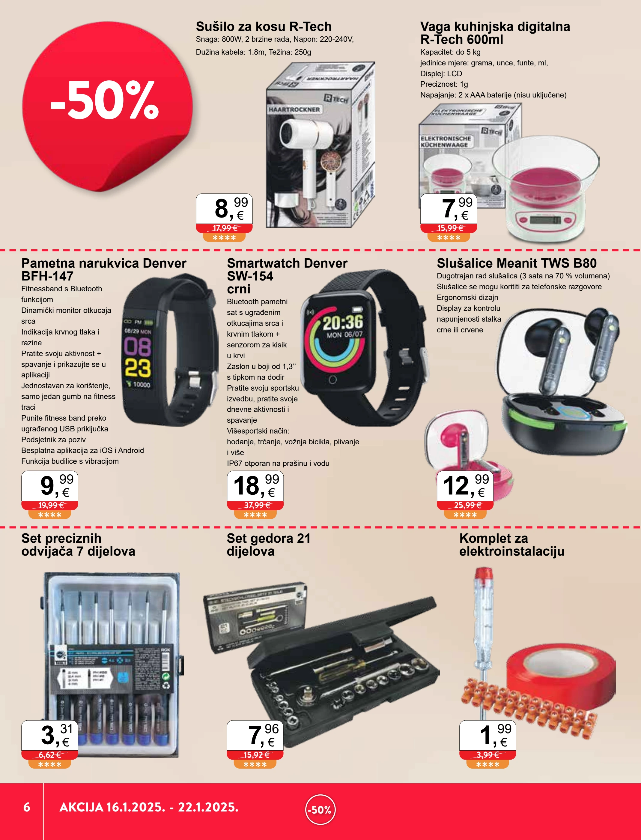 ktc - KTC - Sve u pola cijene! katalog vrijedi od 16.01. do 22.01. - page: 6