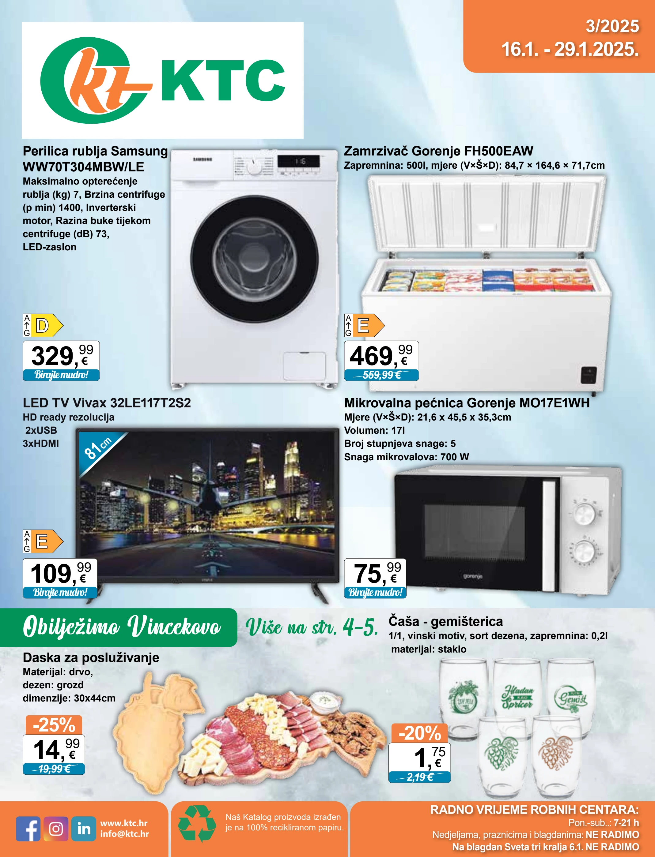 ktc - KTC - Tehnika i posude katalog vrijedi od 16.01. do 29.01.