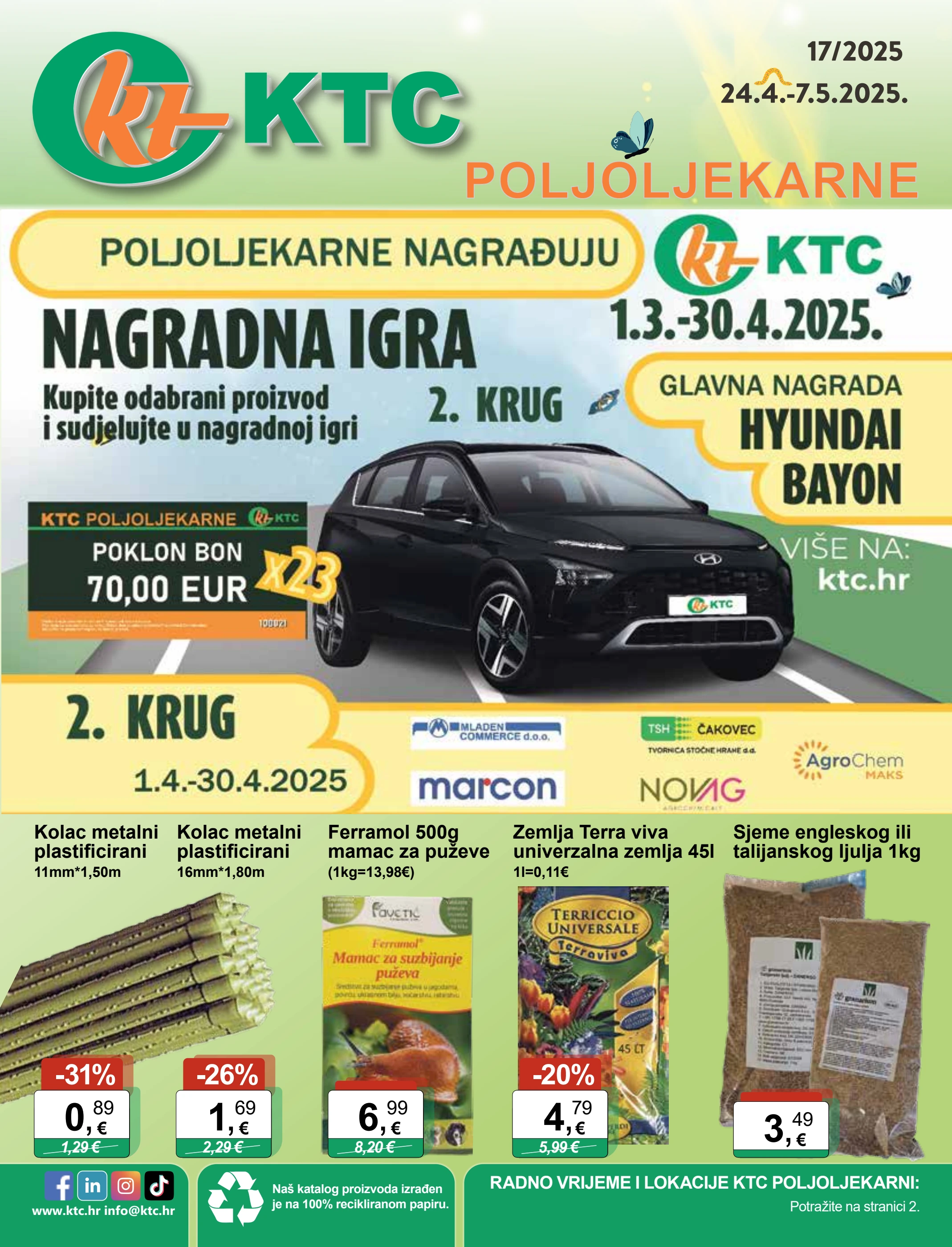 ktc - KTC - Poljoljekarne katalog vrijedi od 24.04. do 07.05.