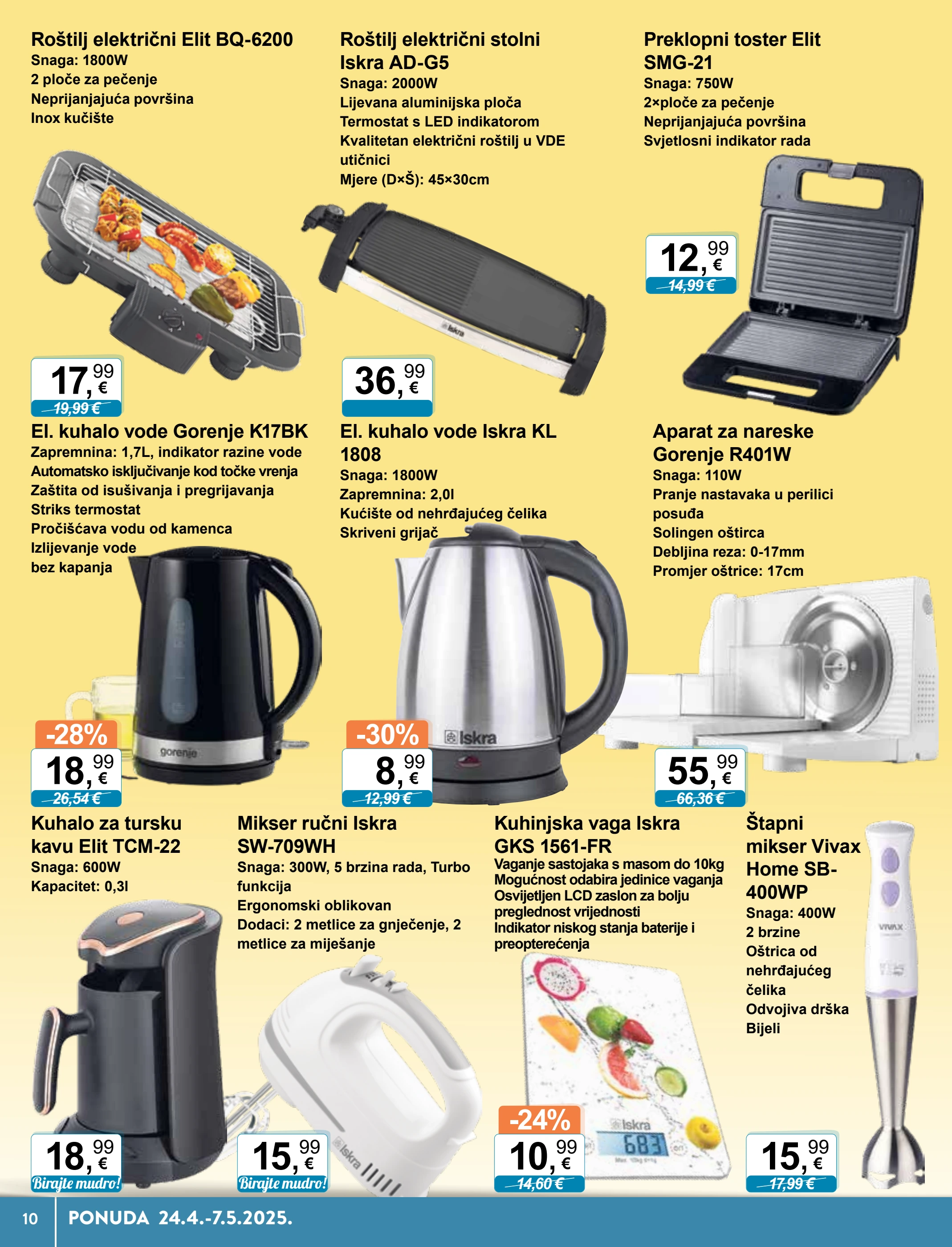 ktc - KTC - Tehnika i posude katalog vrijedi od 24.04. do 07.05. - page: 10