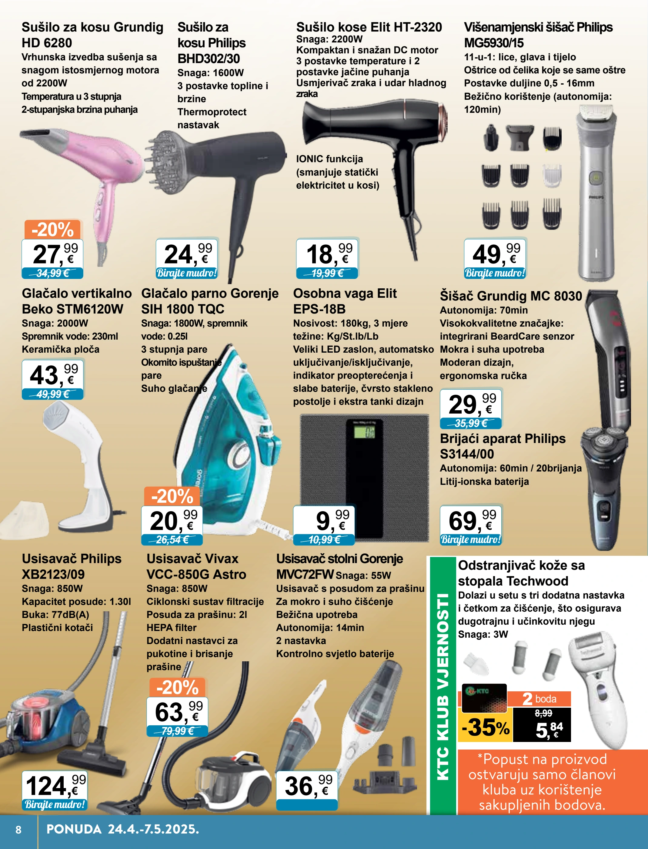 ktc - KTC - Tehnika i posude katalog vrijedi od 24.04. do 07.05. - page: 8
