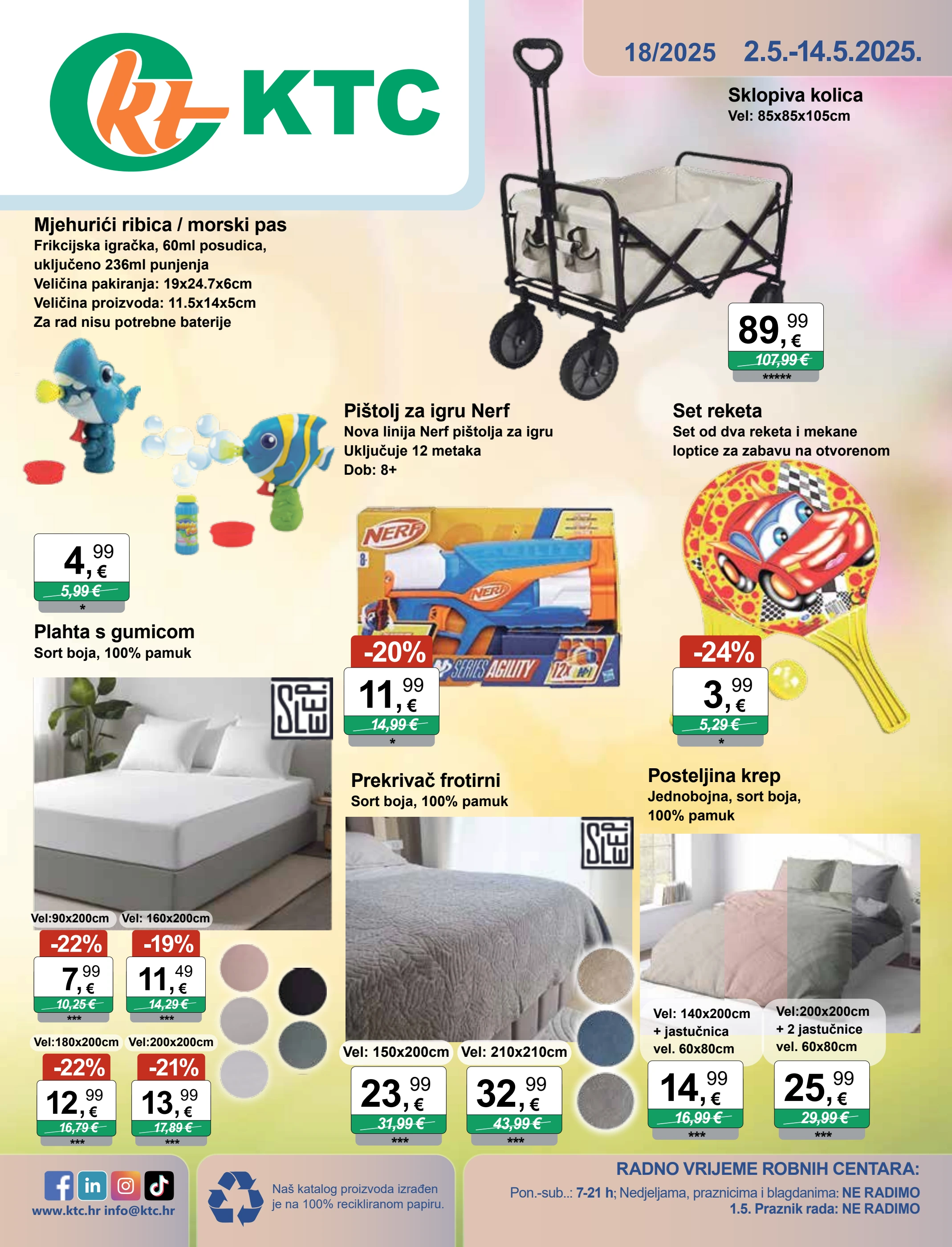 ktc - KTC - Igračke i tekstil katalog vrijedi od 02.05. do 14.05.