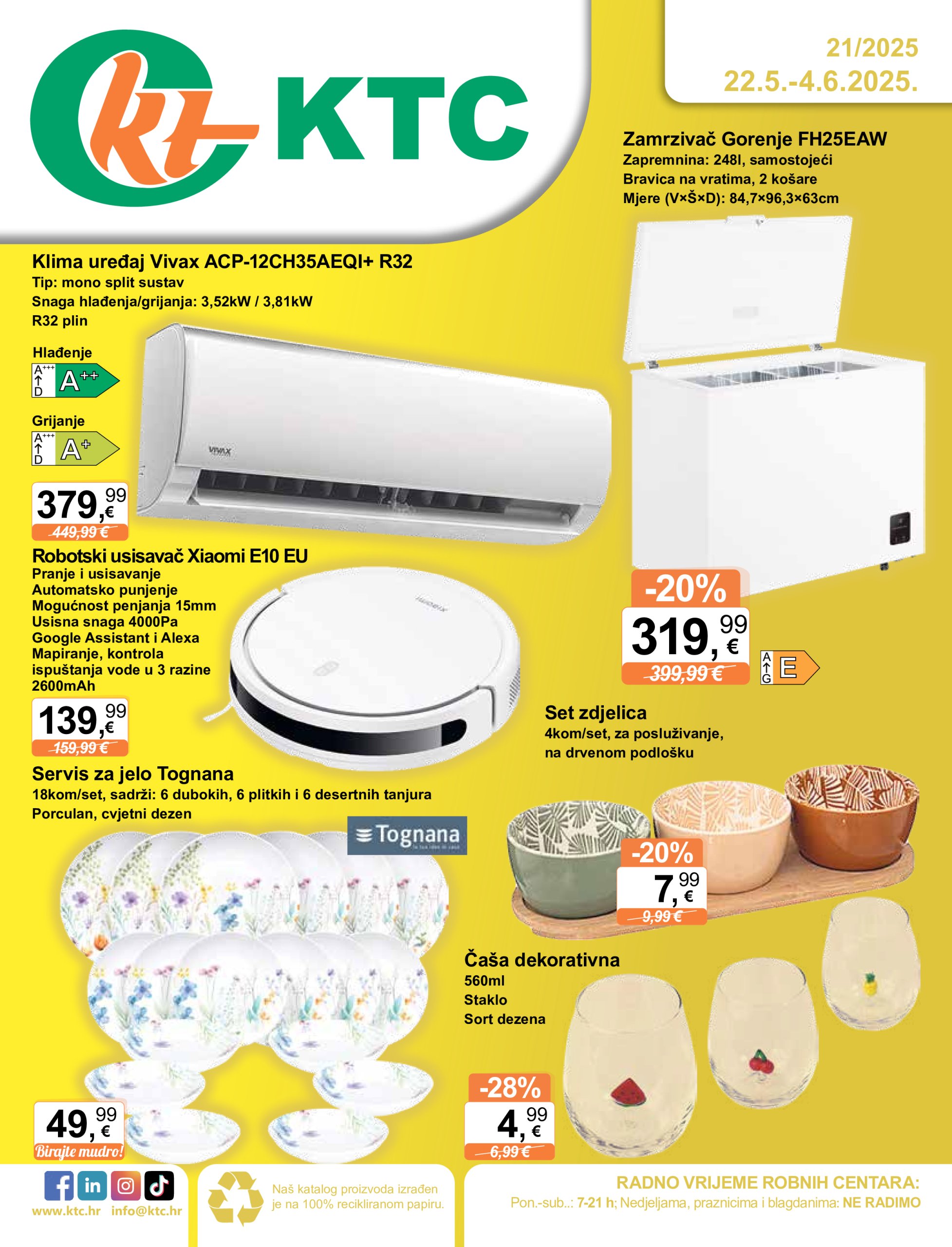 ktc - Prelistajte ovaj KTC - Tehnika i posude katalog, vrijedi od 22.05. do 04.06.