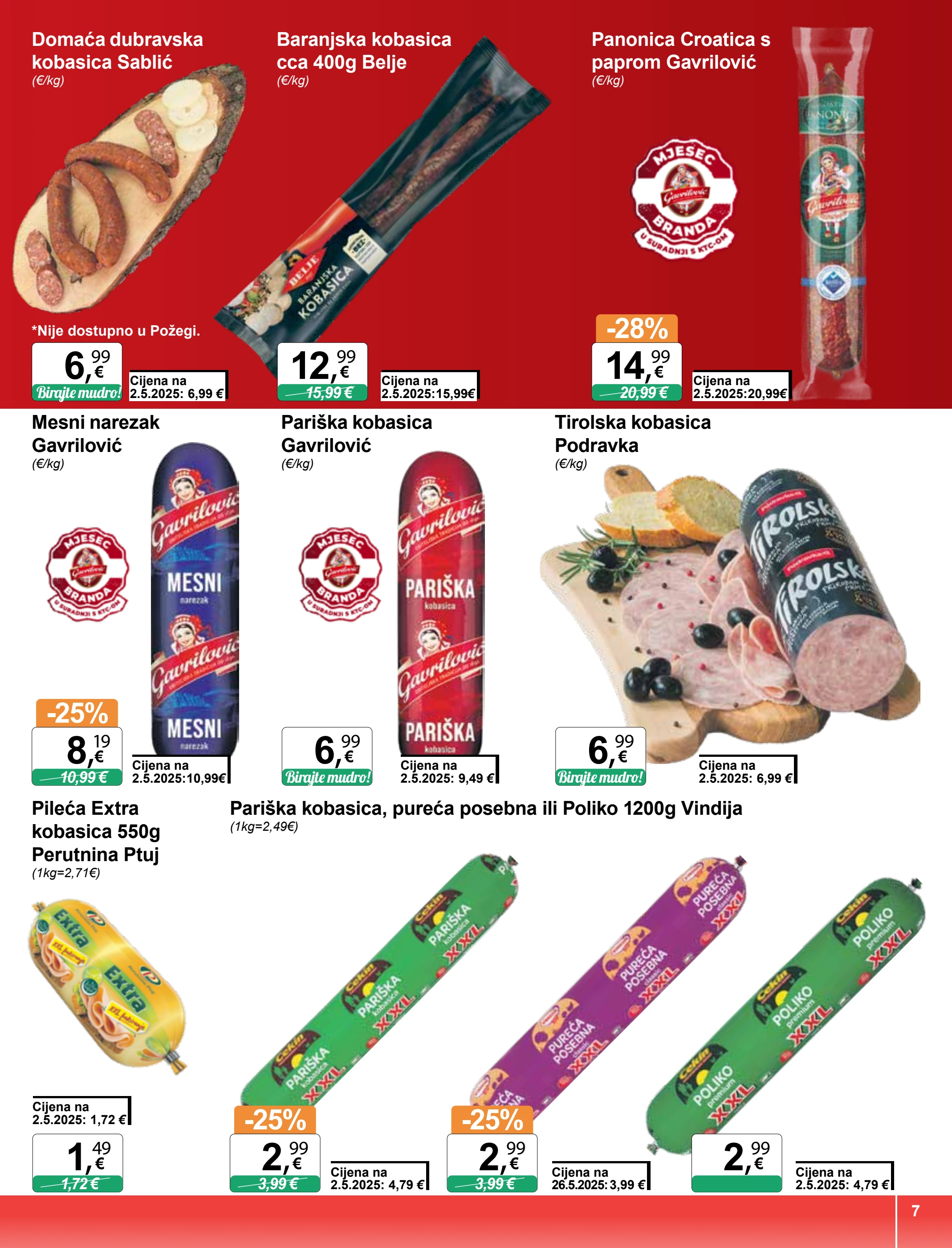 ktc - Prelistajte ovaj KTC - Široka potrošnja katalog, vrijedi od 29.05. do 04.06. - page: 7 ktc - Prelistajte ovaj KTC - Široka potrošnja katalog, vrijedi od 29.05. do 04.06. - page: 7