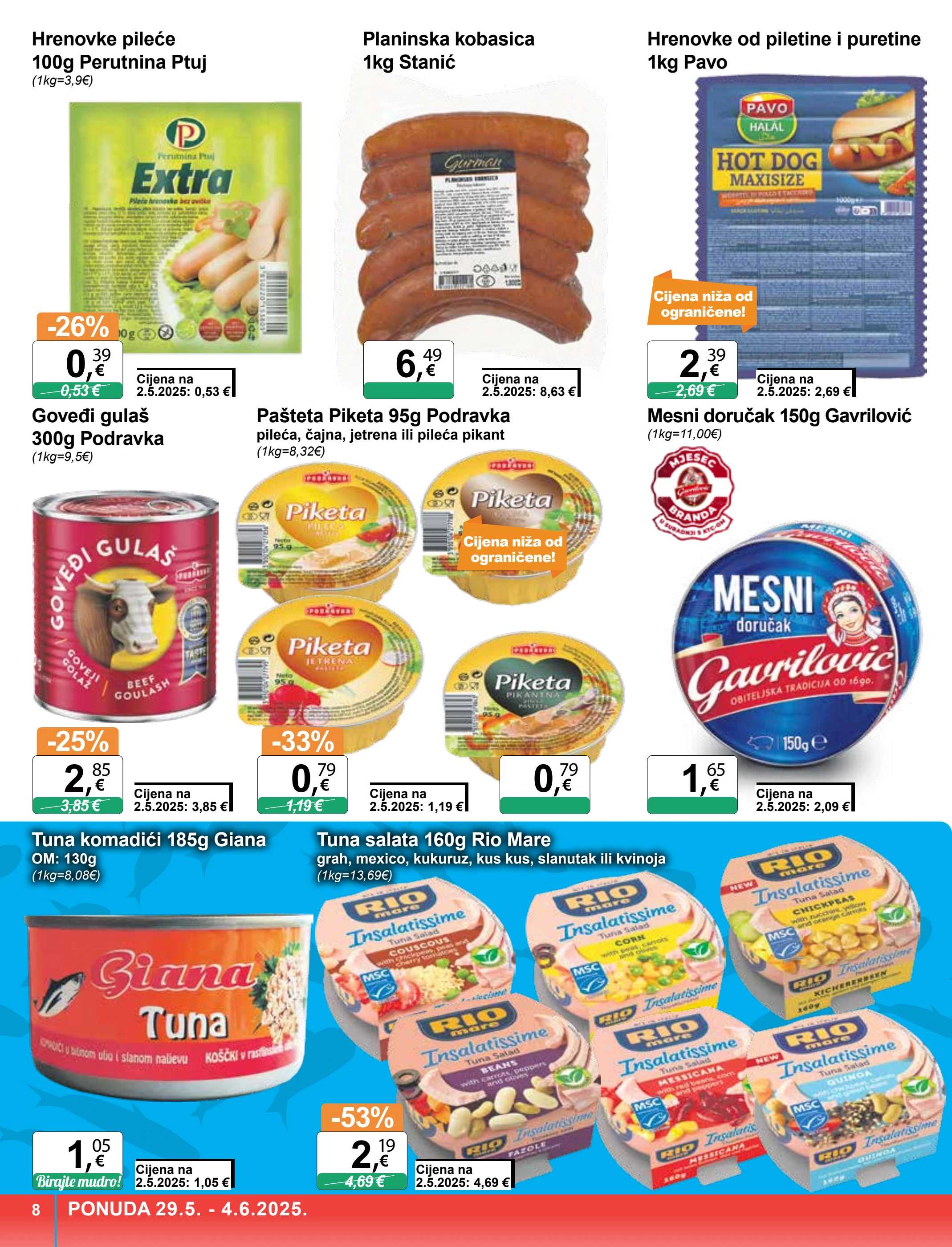 ktc - Prelistajte ovaj KTC - Široka potrošnja katalog, vrijedi od 29.05. do 04.06. - page: 8 ktc - Prelistajte ovaj KTC - Široka potrošnja katalog, vrijedi od 29.05. do 04.06. - page: 8
