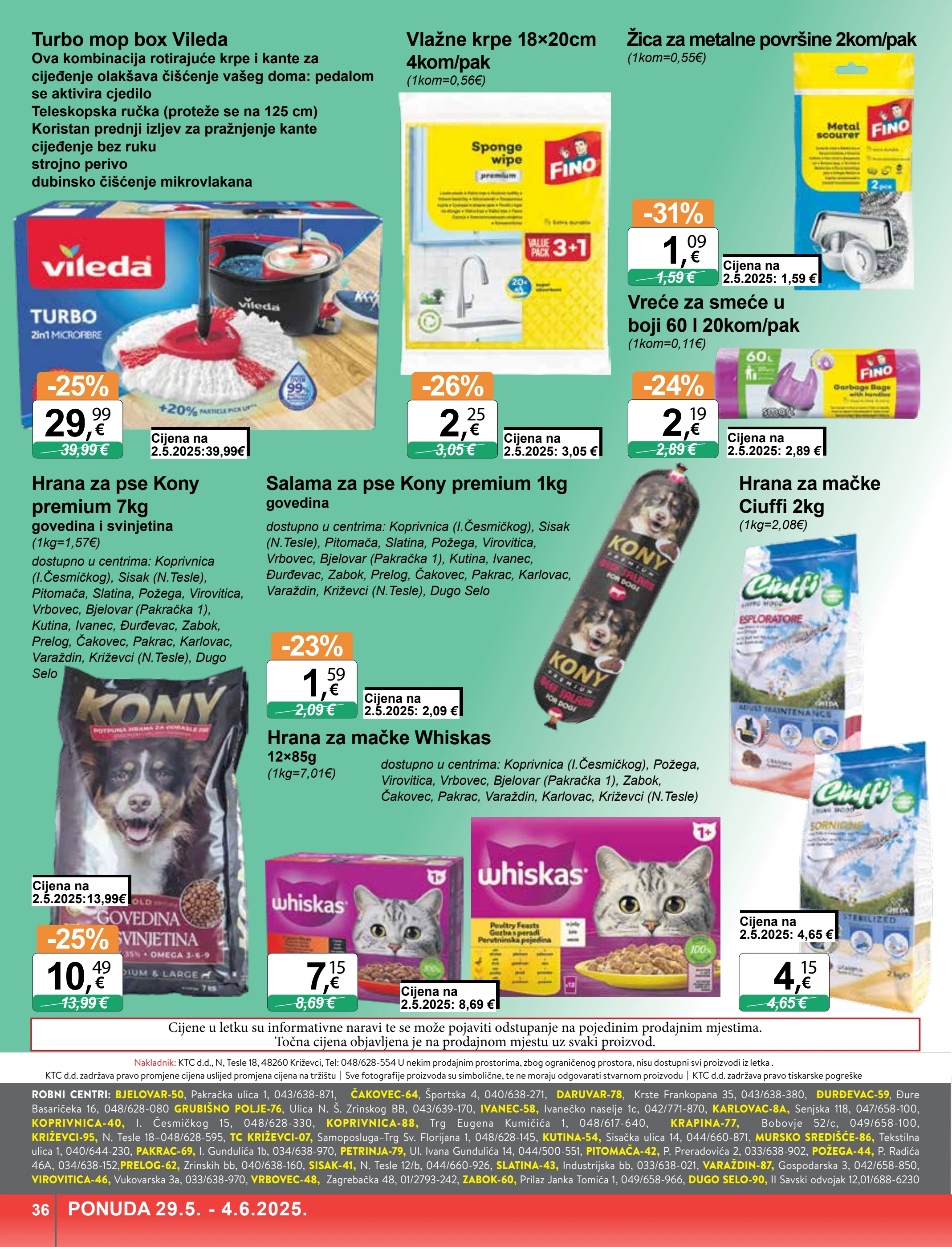 ktc - Prelistajte ovaj KTC - Široka potrošnja katalog, vrijedi od 29.05. do 04.06. - page: 36 ktc - Prelistajte ovaj KTC - Široka potrošnja katalog, vrijedi od 29.05. do 04.06. - page: 36