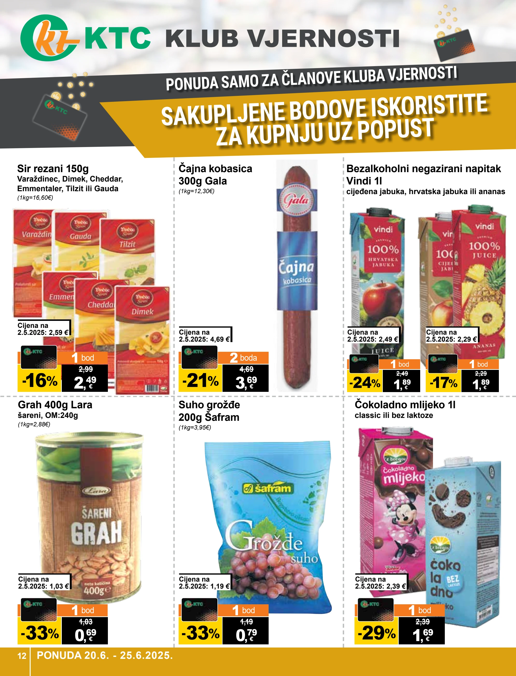 ktc - Prelistajte katalog KTC - Široka potrošnja, vrijedi od 20.06. do 25.06. - page: 12