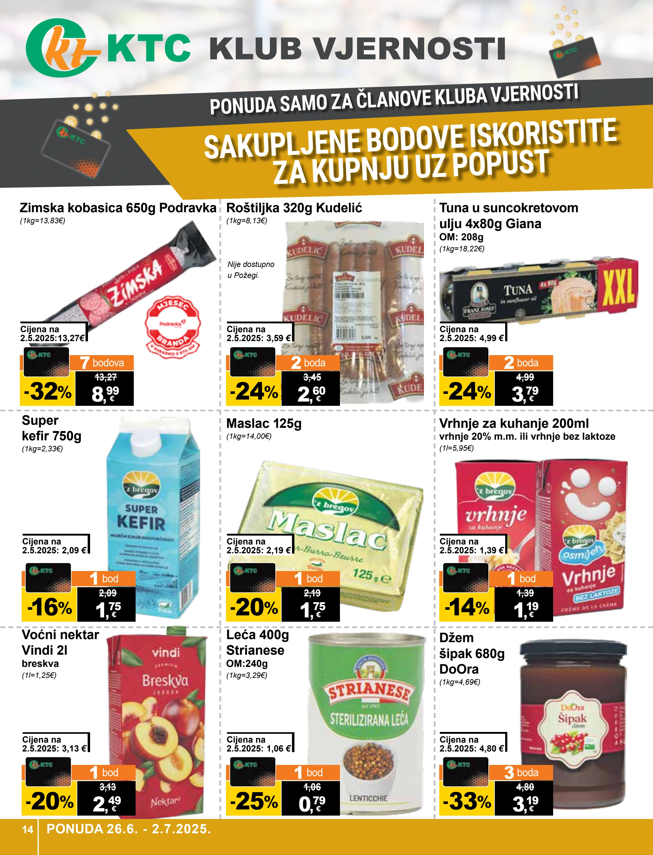 ktc - Prelistajte katalog KTC, vrijedi od 26.06. do 02.07. - page: 14