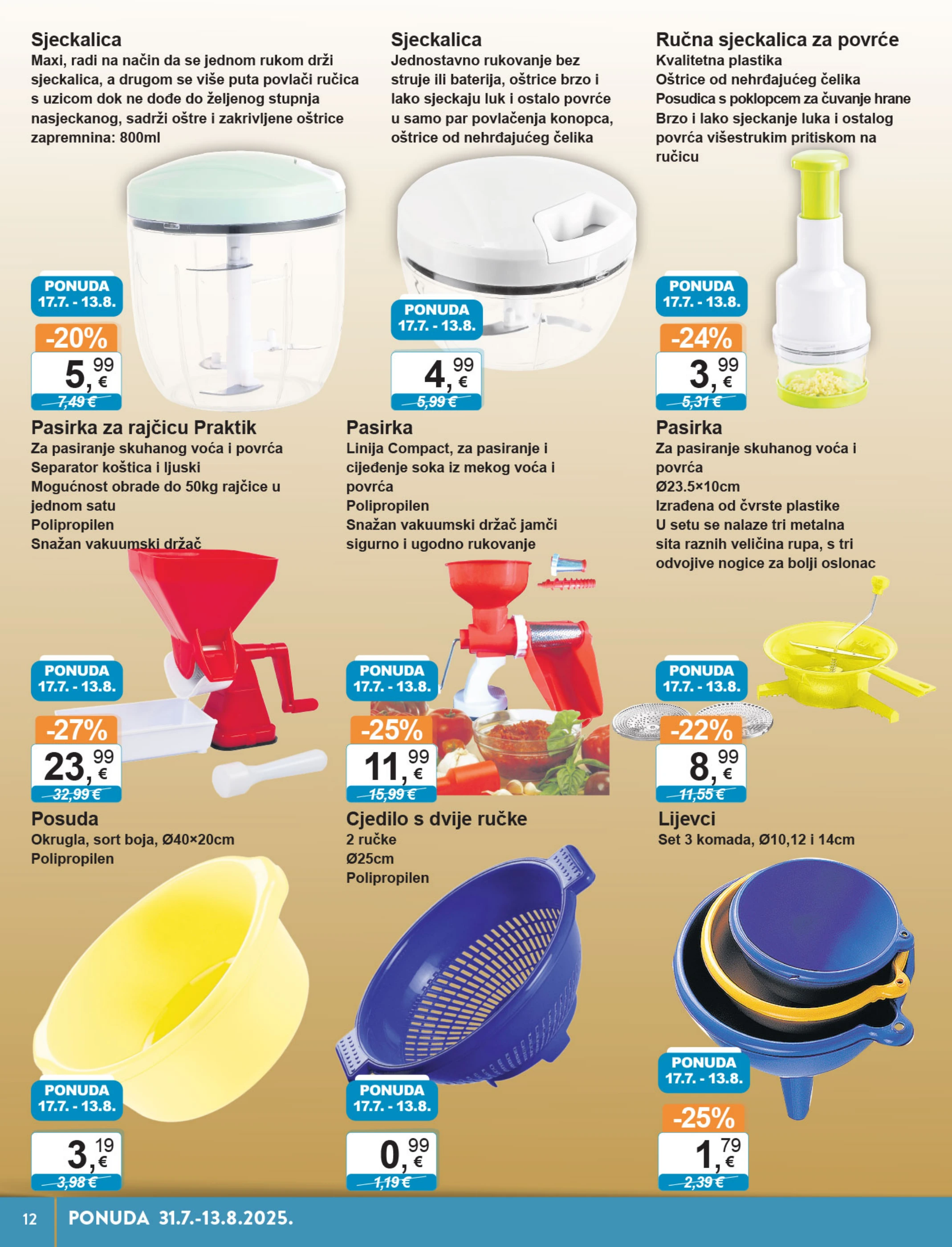 ktc - Prelistajte katalog KTC - Tehnika i posude, vrijedi od 31.07. do 13.08. - page: 12