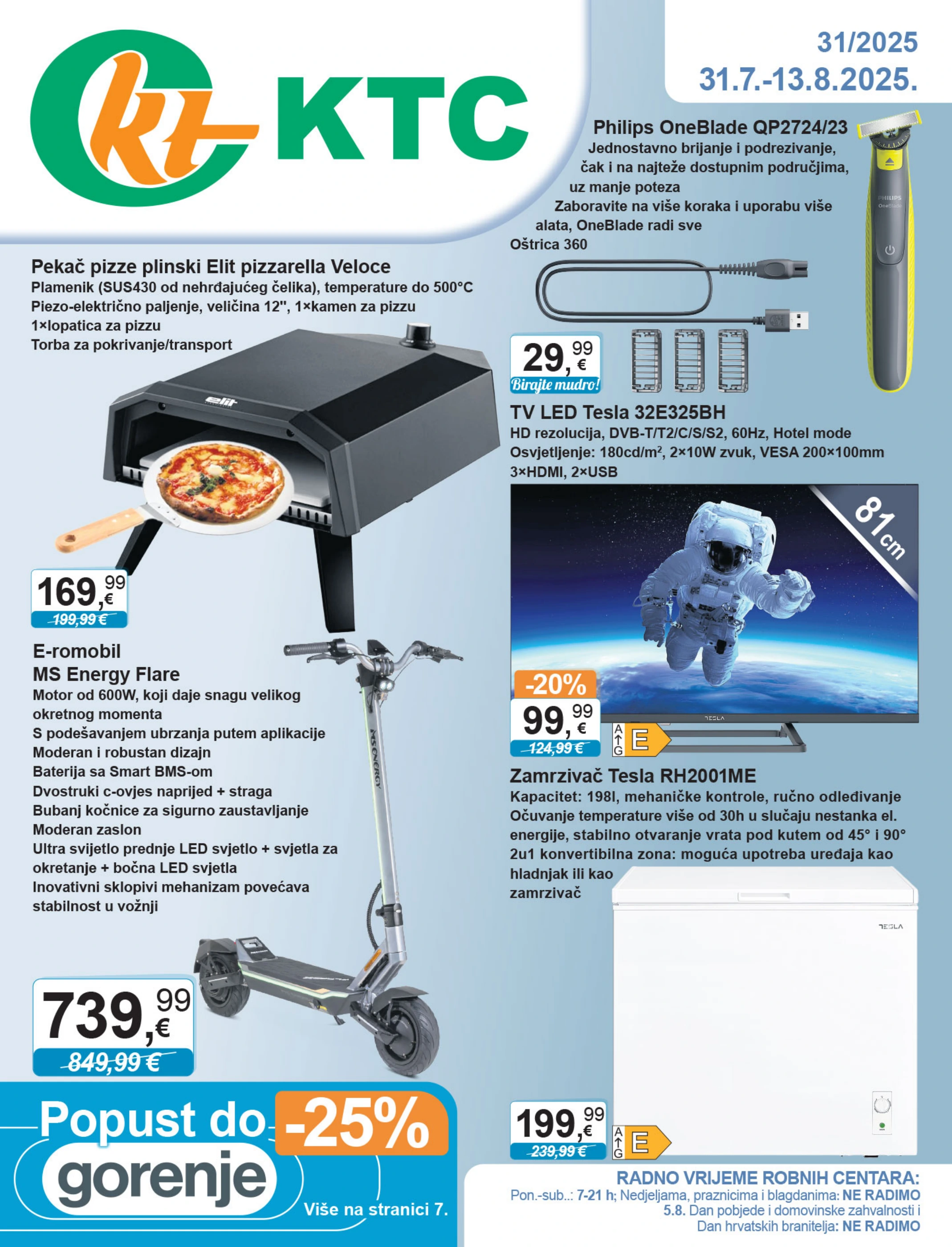 ktc - Prelistajte katalog KTC - Tehnika i posude, vrijedi od 31.07. do 13.08.