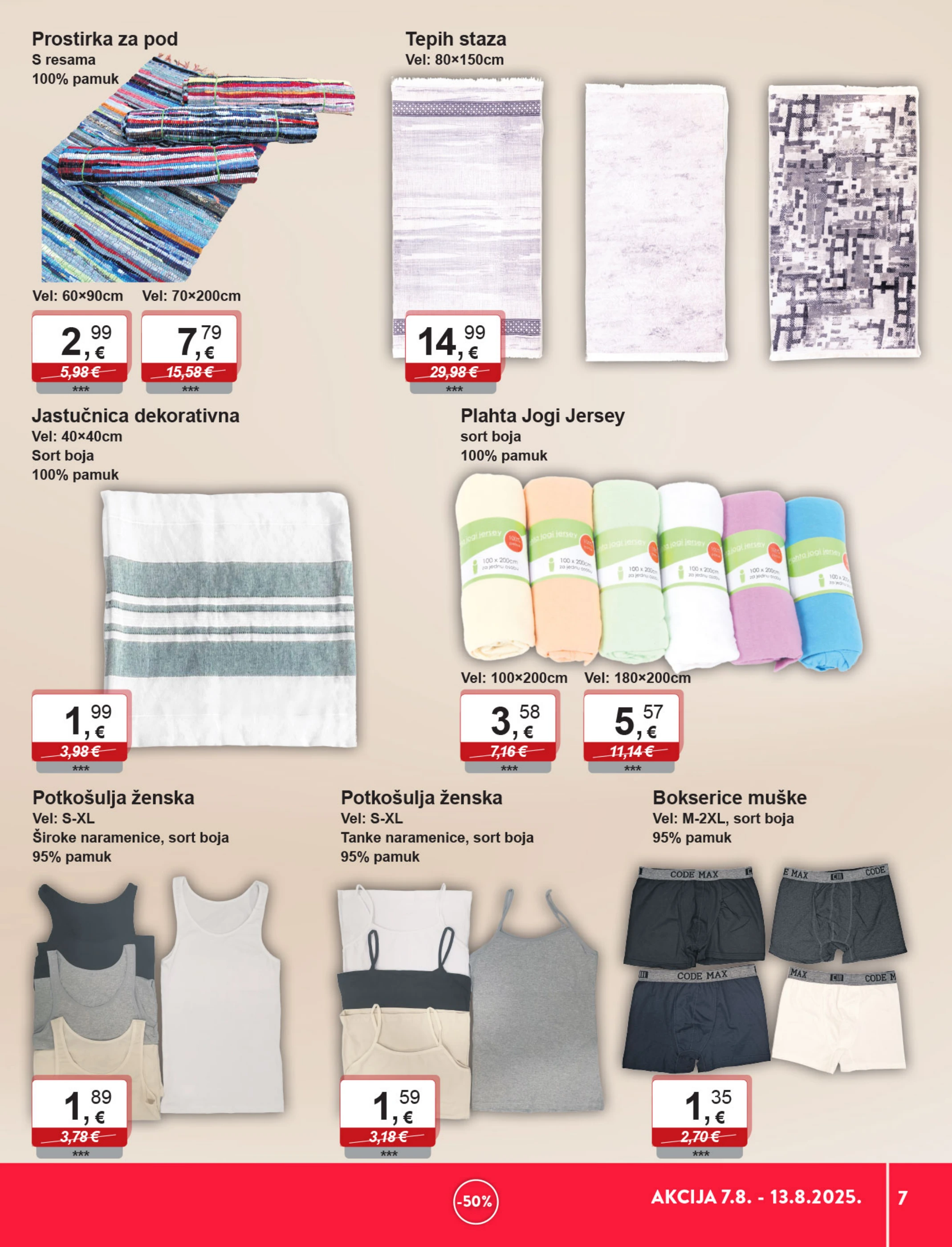 ktc - Prelistajte katalog KTC - Sve u pola cijene, vrijedi od 07.08. do 13.08. - page: 7