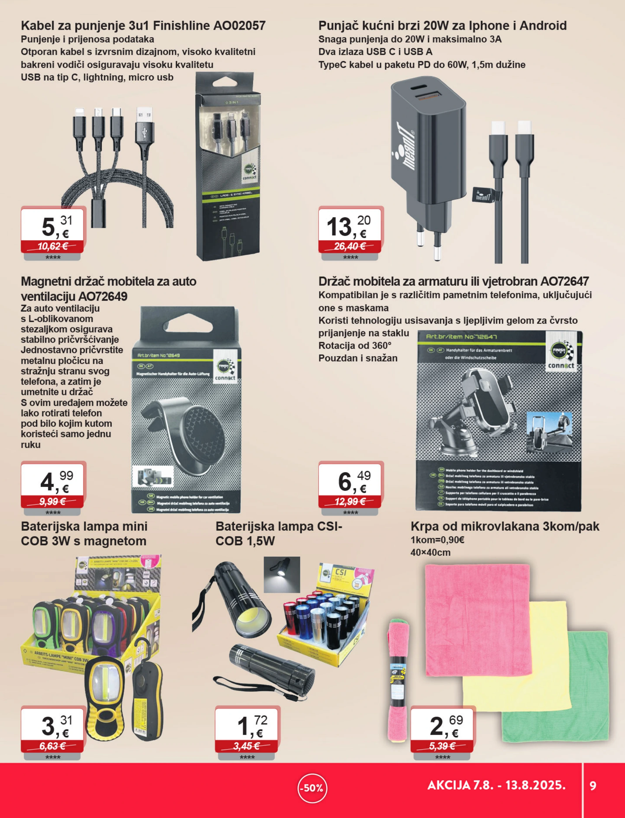 ktc - Prelistajte katalog KTC - Sve u pola cijene, vrijedi od 07.08. do 13.08. - page: 9