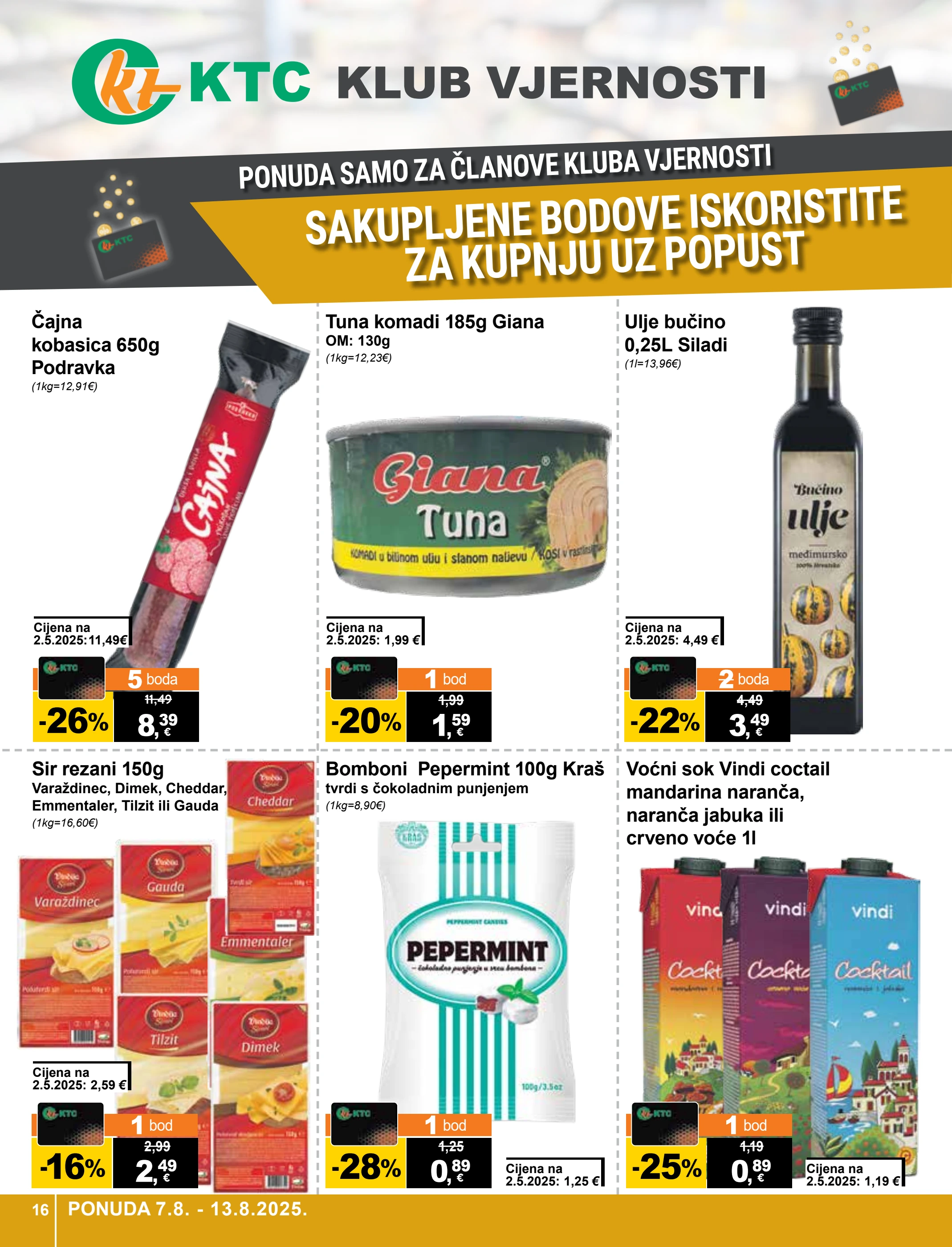 ktc - Prelistajte katalog KTC, vrijedi od 07.08. do 13.08. - page: 16