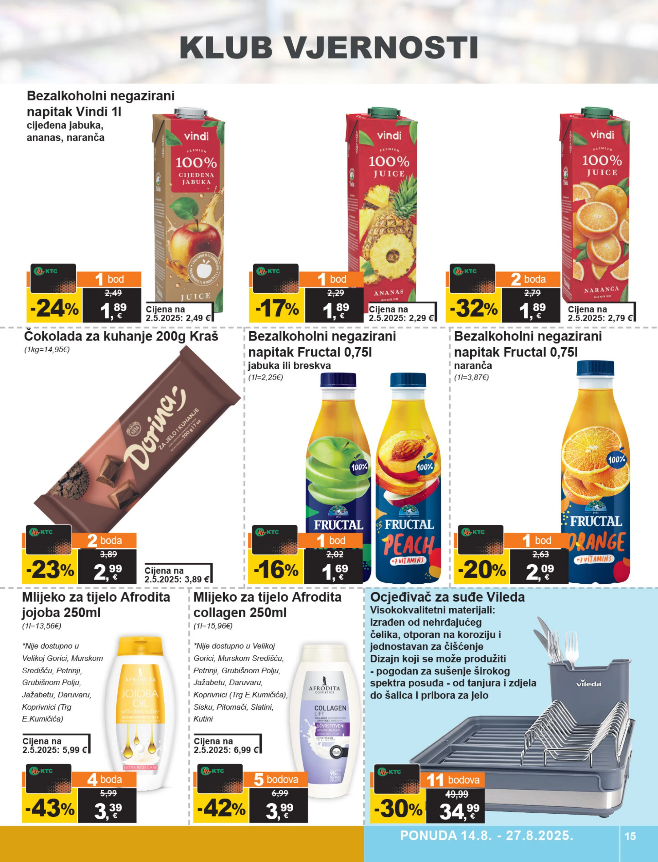 ktc - Prelistajte katalog KTC, vrijedi od 14.08. do 20.08. - page: 15