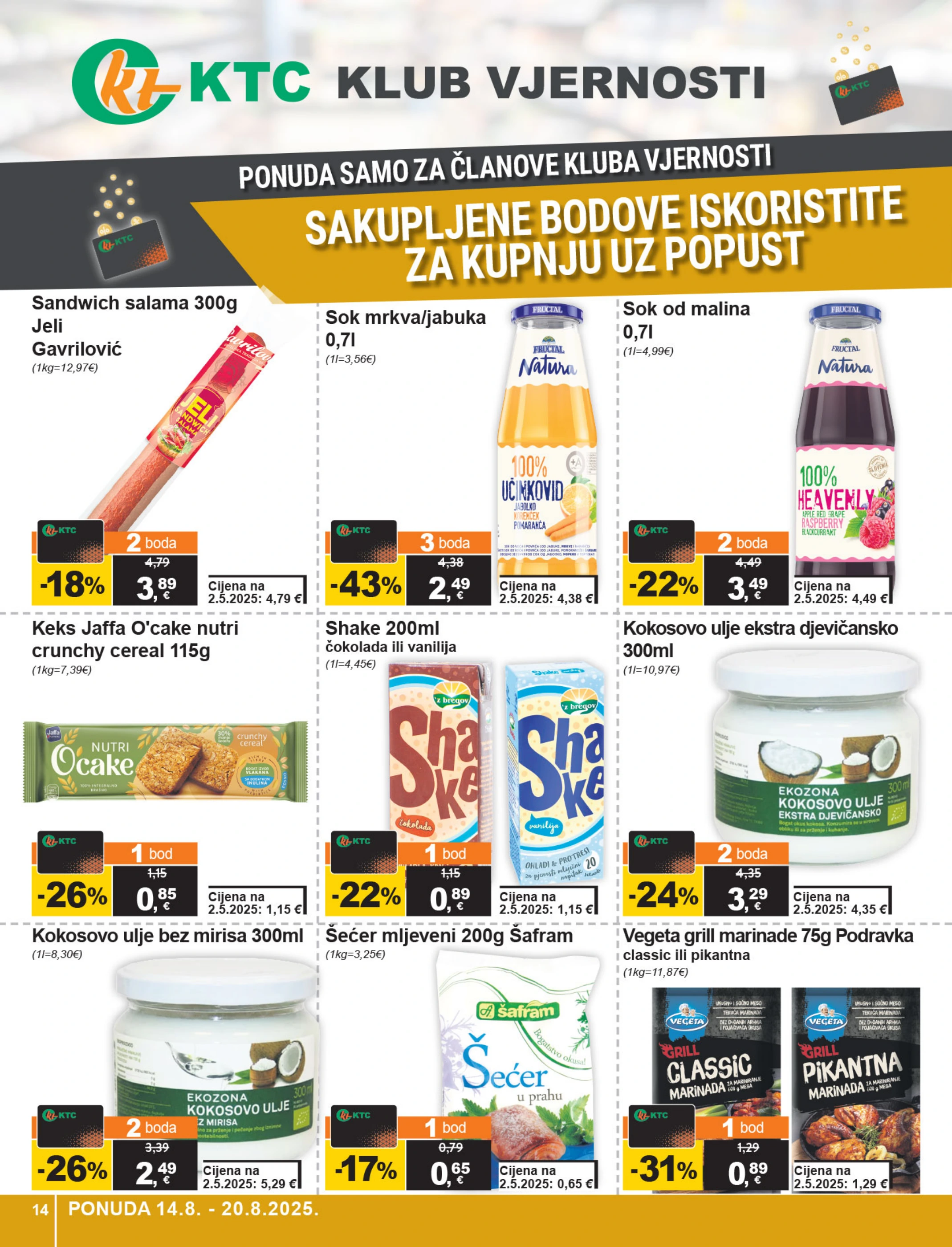 ktc - Prelistajte katalog KTC, vrijedi od 14.08. do 20.08. - page: 14